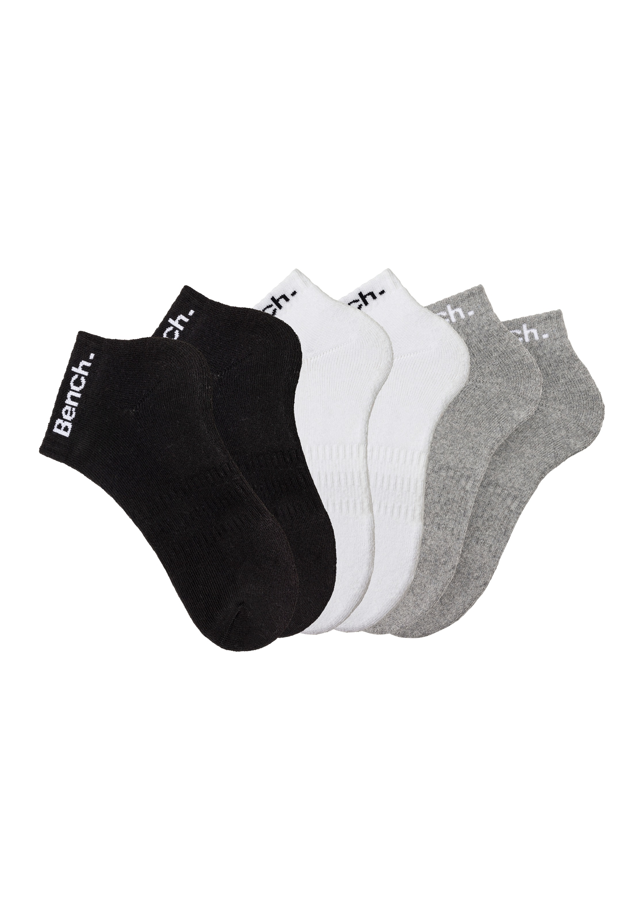 Bench. Sportsocken, (Packung), Tennis Kurzsocken mit Halbfußfrottee günstig online kaufen