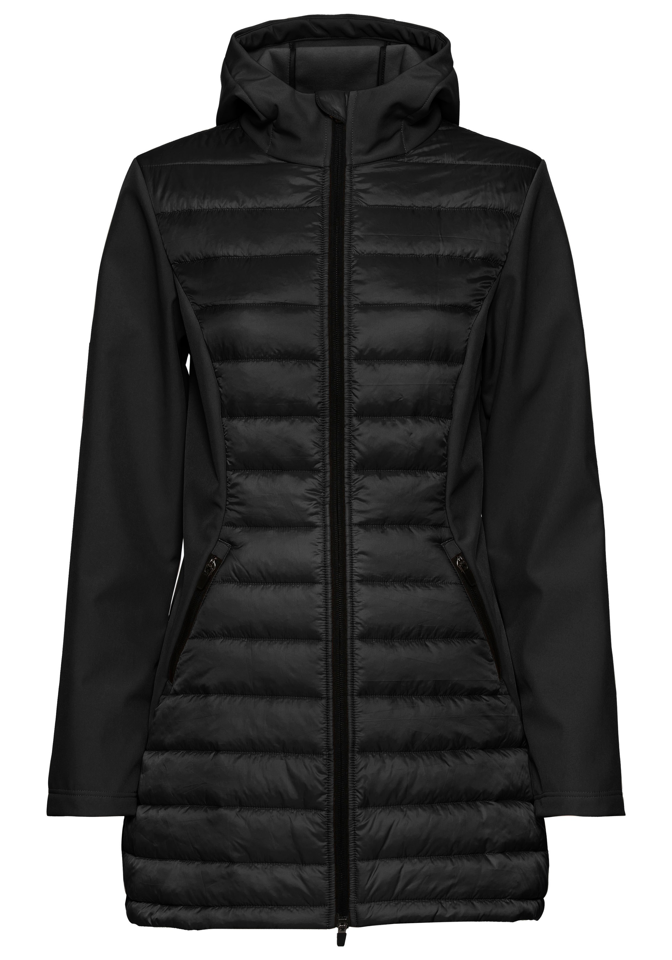 Vivance active Steppjacke, mit Kapuze, mit Ärmeln und Einsätzen aus Softshe günstig online kaufen