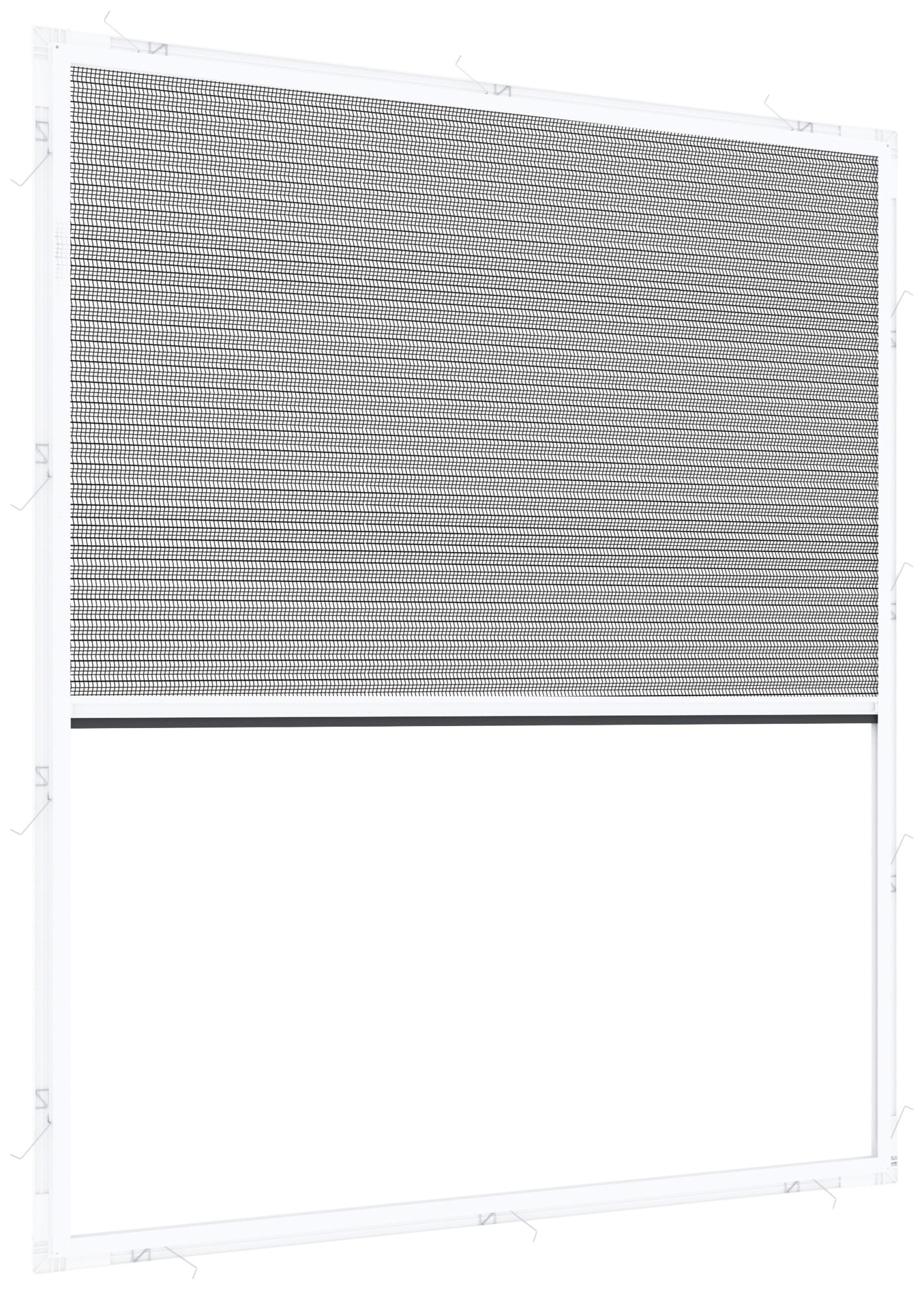 Windhager Insektenschutzplissee »EXPERT Ultra Flat«, halbtransparent, ohne Bohren, BxH: 130x150 cm