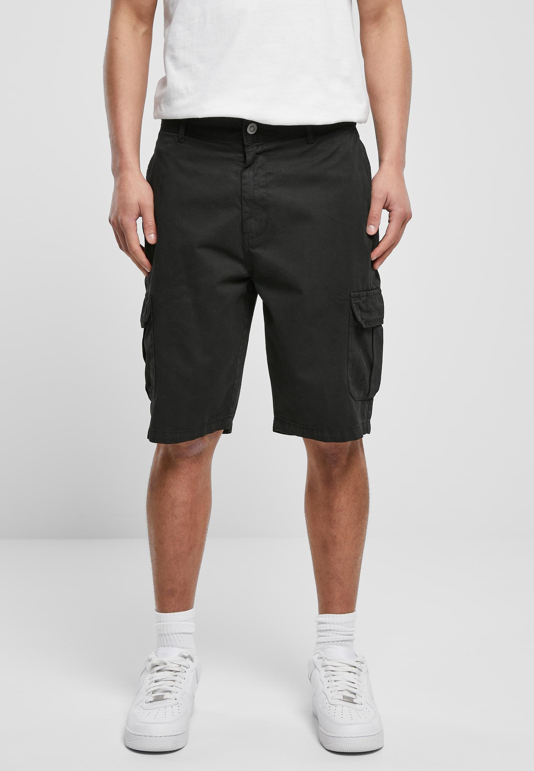 URBAN CLASSICS Stoffhose »Urban Classics Herren Big Cargo Bermuda«, (1 tlg.)