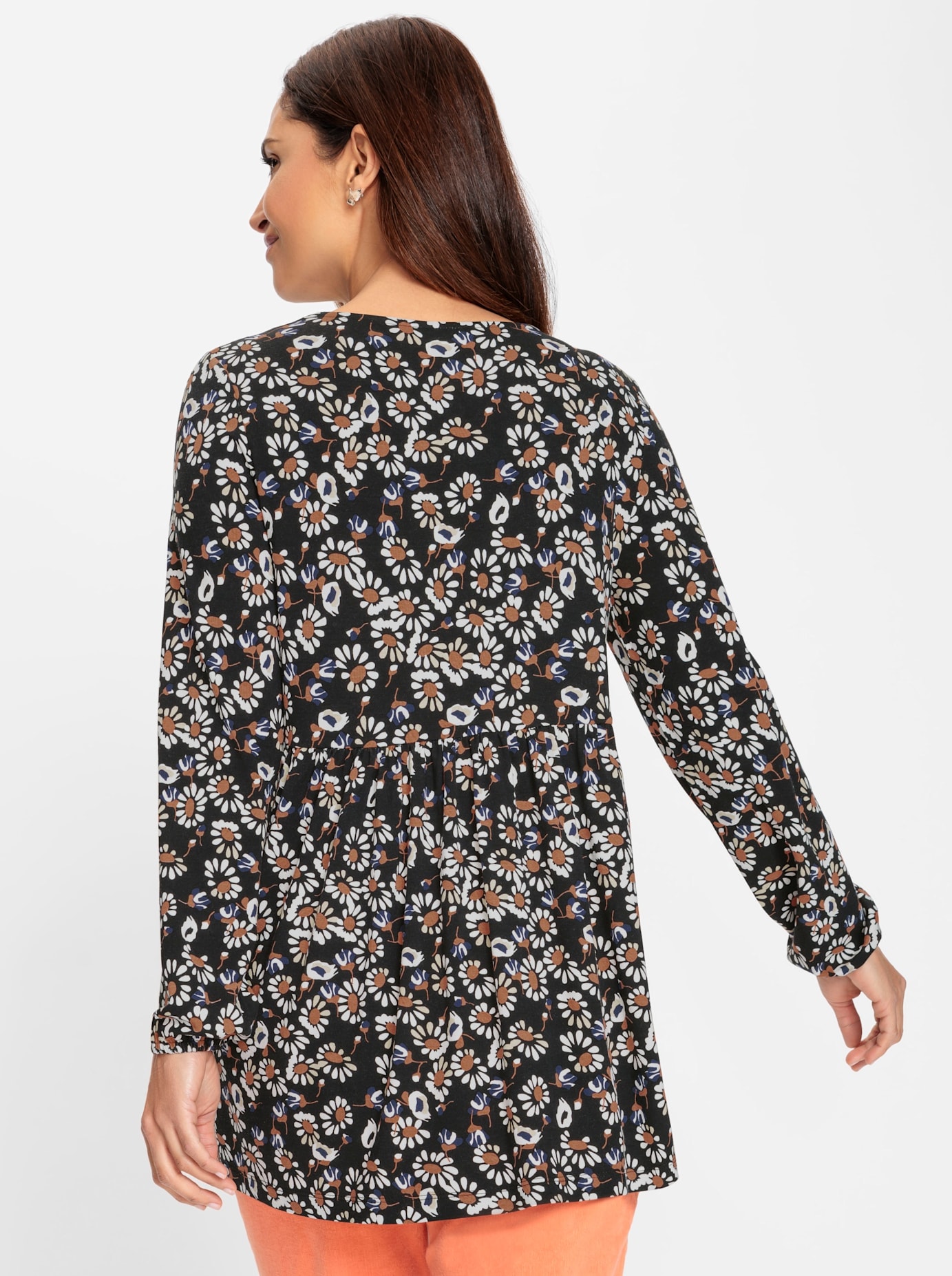 Inspirationen Langarmshirt »Druck-Tunika«, (1 tlg.)