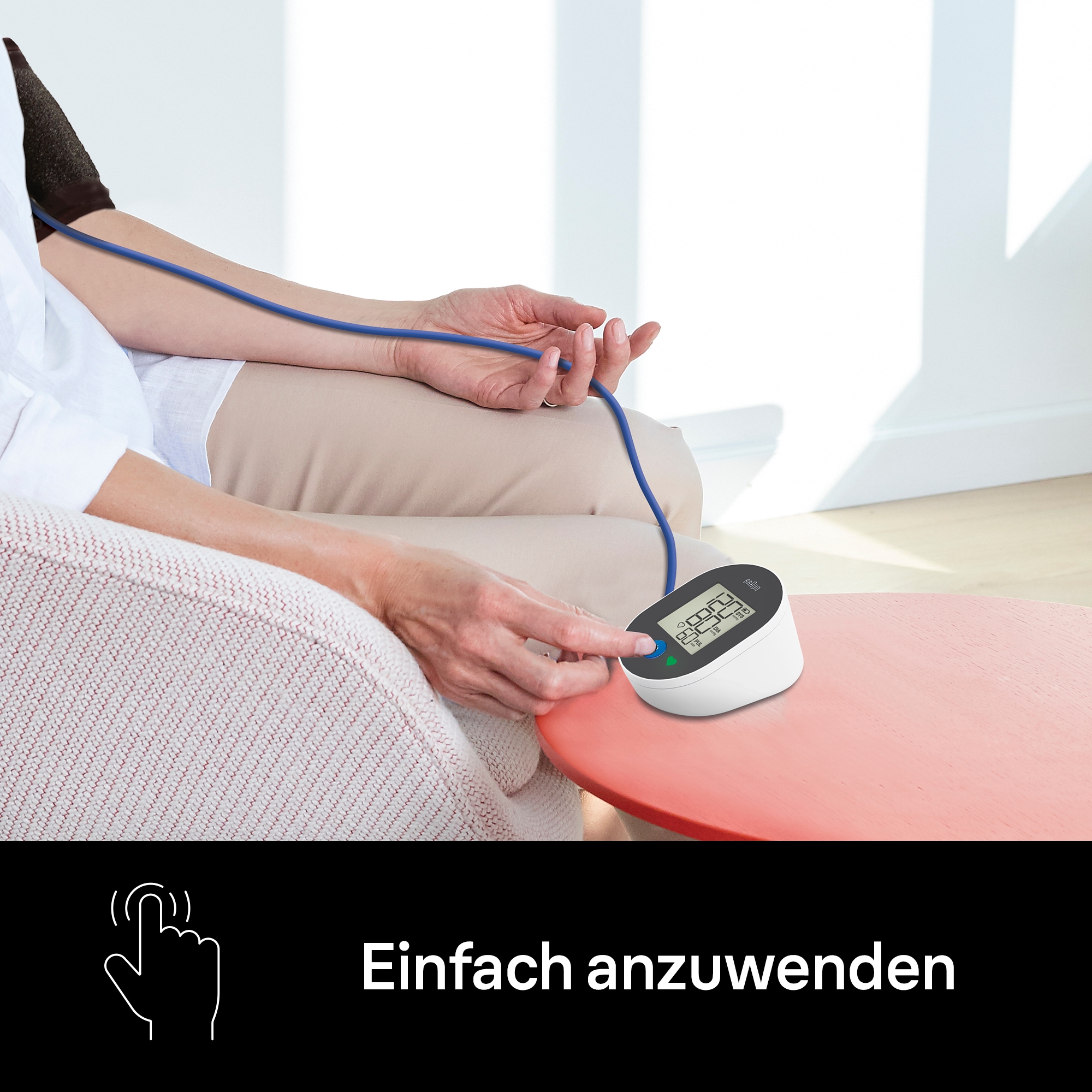 Braun Oberarm-Blutdruckmessgerät »ExactFit™ 2 BUA4050EU«, 30 Speicherplätze, farbcodierte Anzeige, Arrythmieerkennnung