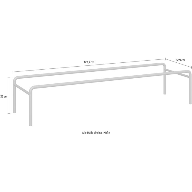 Hammel Furniture Untergestell »Keep by Hammel Metall Sockel«, für Breite  133,8 cm. Modul: 101, flexible Möbelserie | BAUR