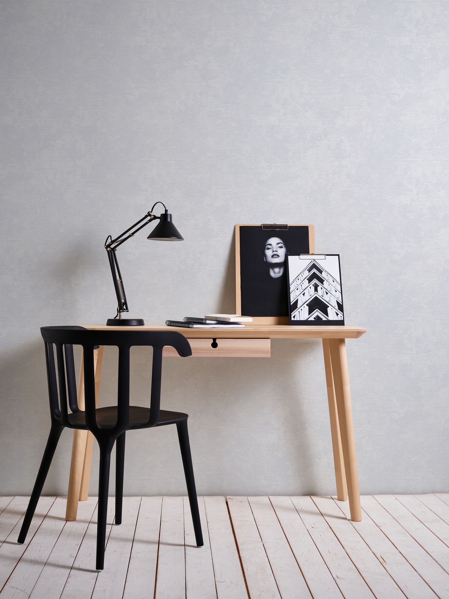 A.S. Création Vliestapete »Attractive«, einfarbig-unifarben-uni, Tapete Uni einfarbig Tapeten Wohnzimmer Schlafzimmer Küche modern Büro