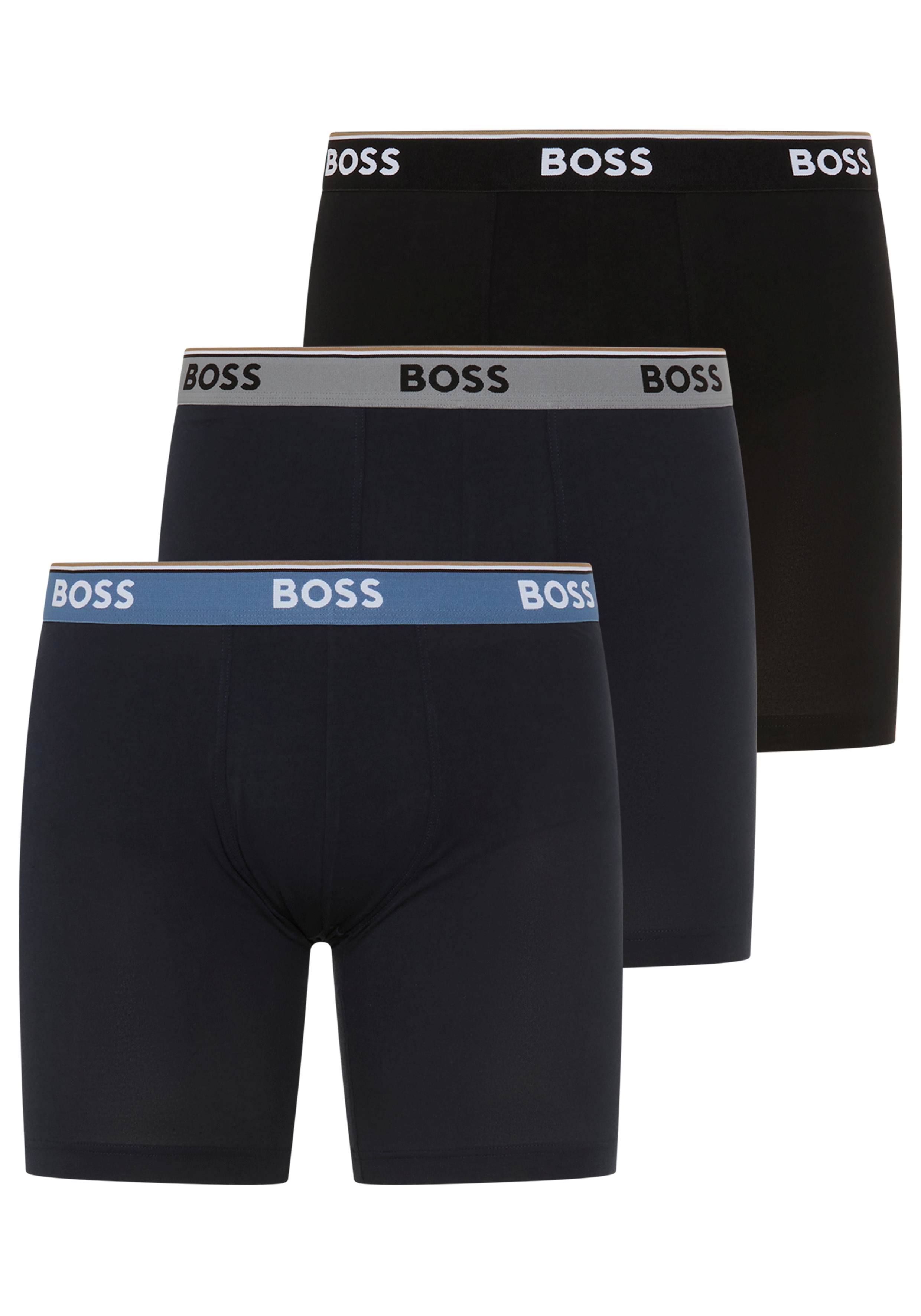 BOSS Boxershorts "BoxerBrLong 3P Power"