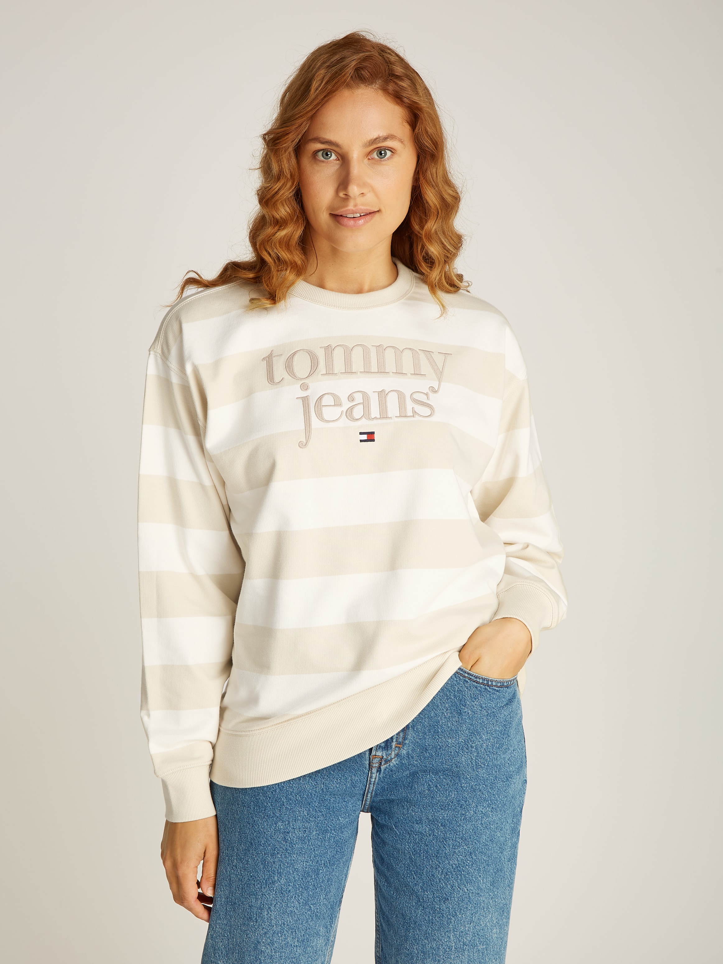 TOMMY JEANS Tommy Džinsai Sportinio stiliaus megzt...