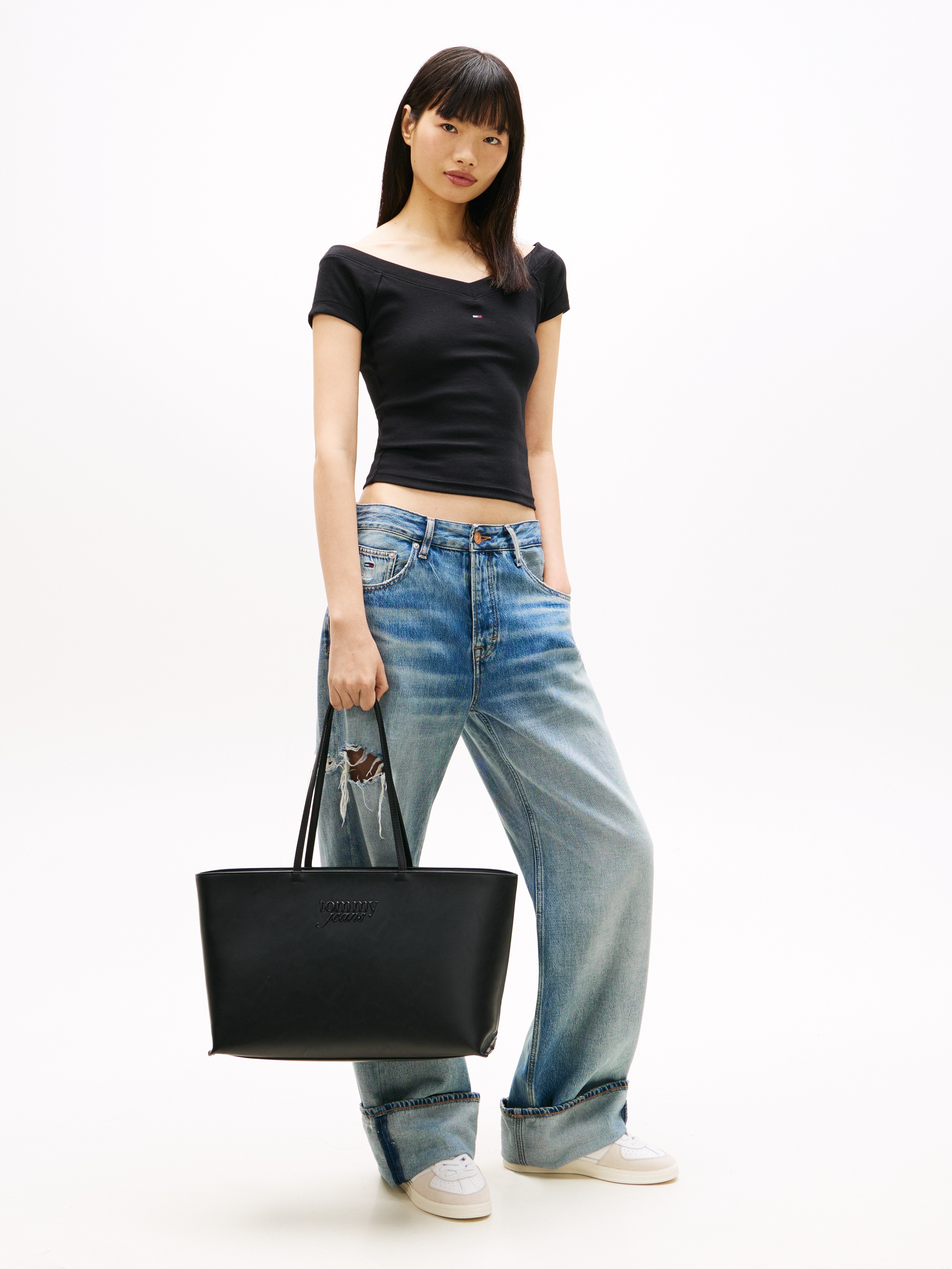 Tommy Jeans Tragetasche "TJW MUST TOTE" Damen Shopper, Handtasche mit hübsc günstig online kaufen