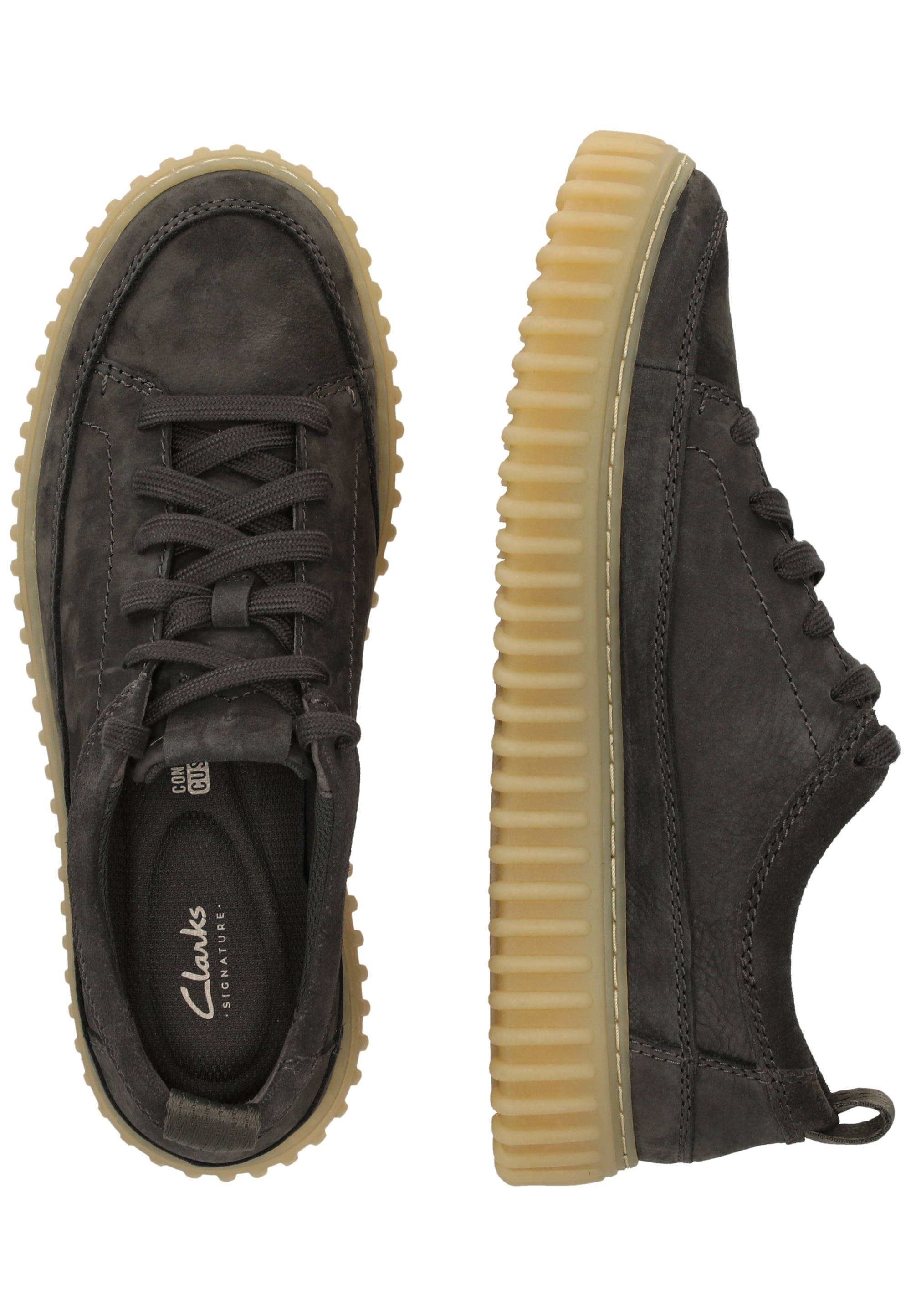 Clarks Sneaker »Torhill Lace«  mit strapazierfähiger Sohle