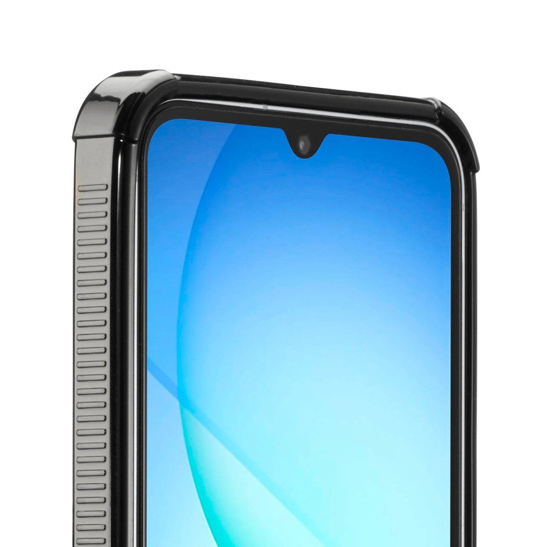 Hama Smartphone-Hülle »D3O-Handyhülle für Samsung Galaxy A17 A17 5G A18« D3O-Technologie,Fallschutz bis 3,5m, 4H-Kratzschutz, geriffelte Seiten