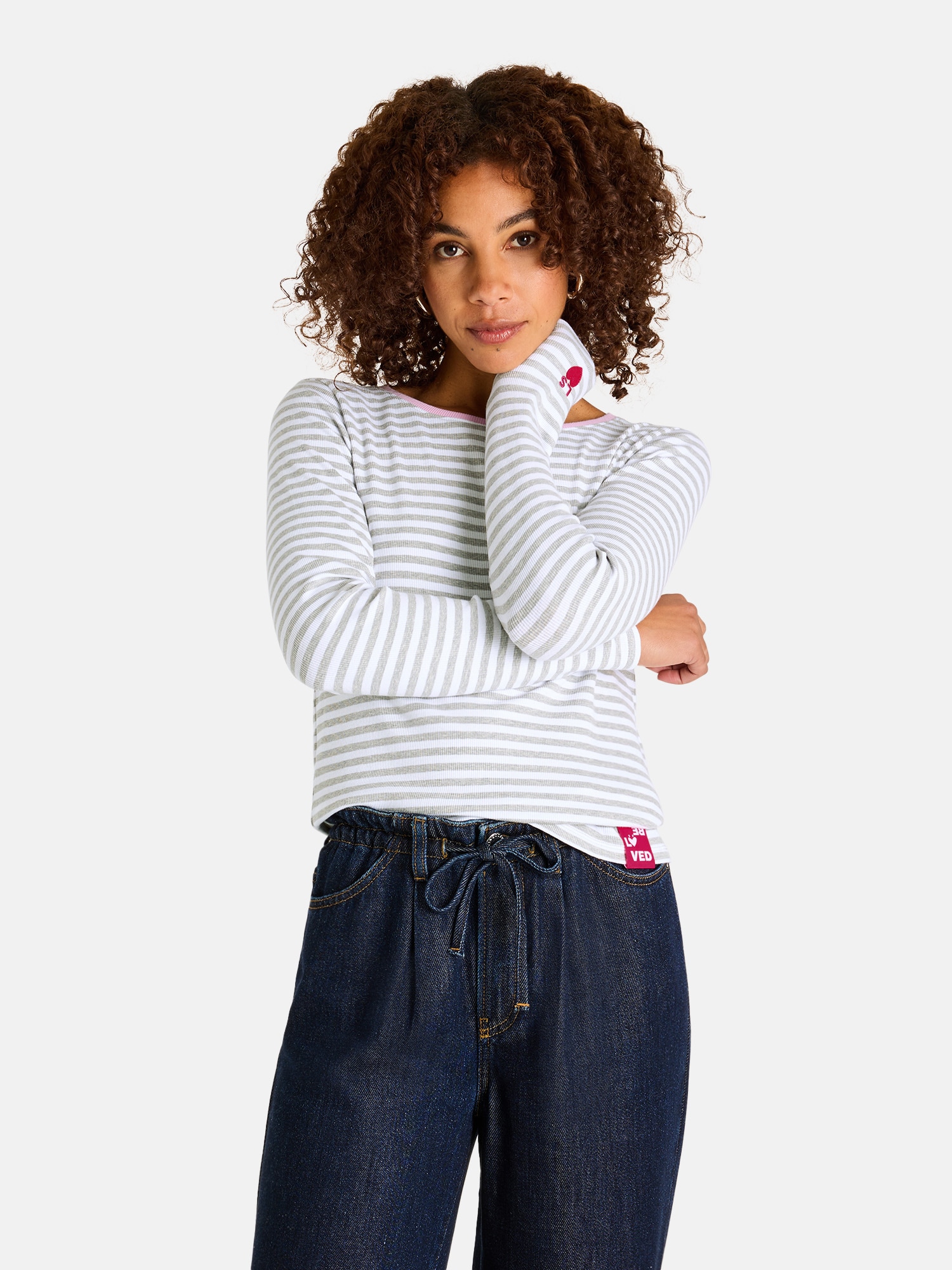 Lieblingsstück Langarmshirt "Nashi" mit Streifen