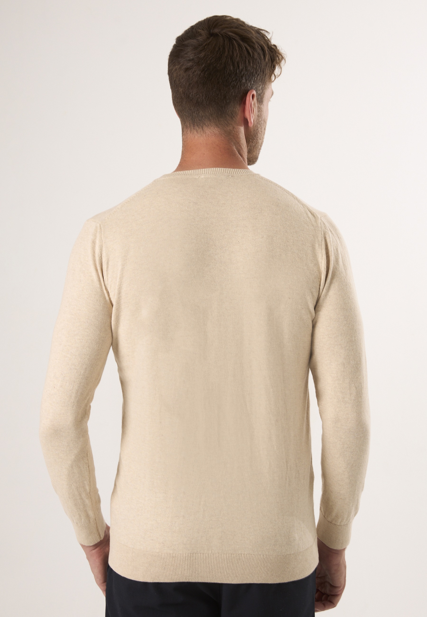 Felix Hardy Crew Neck Sweater Beige Size XXL 5