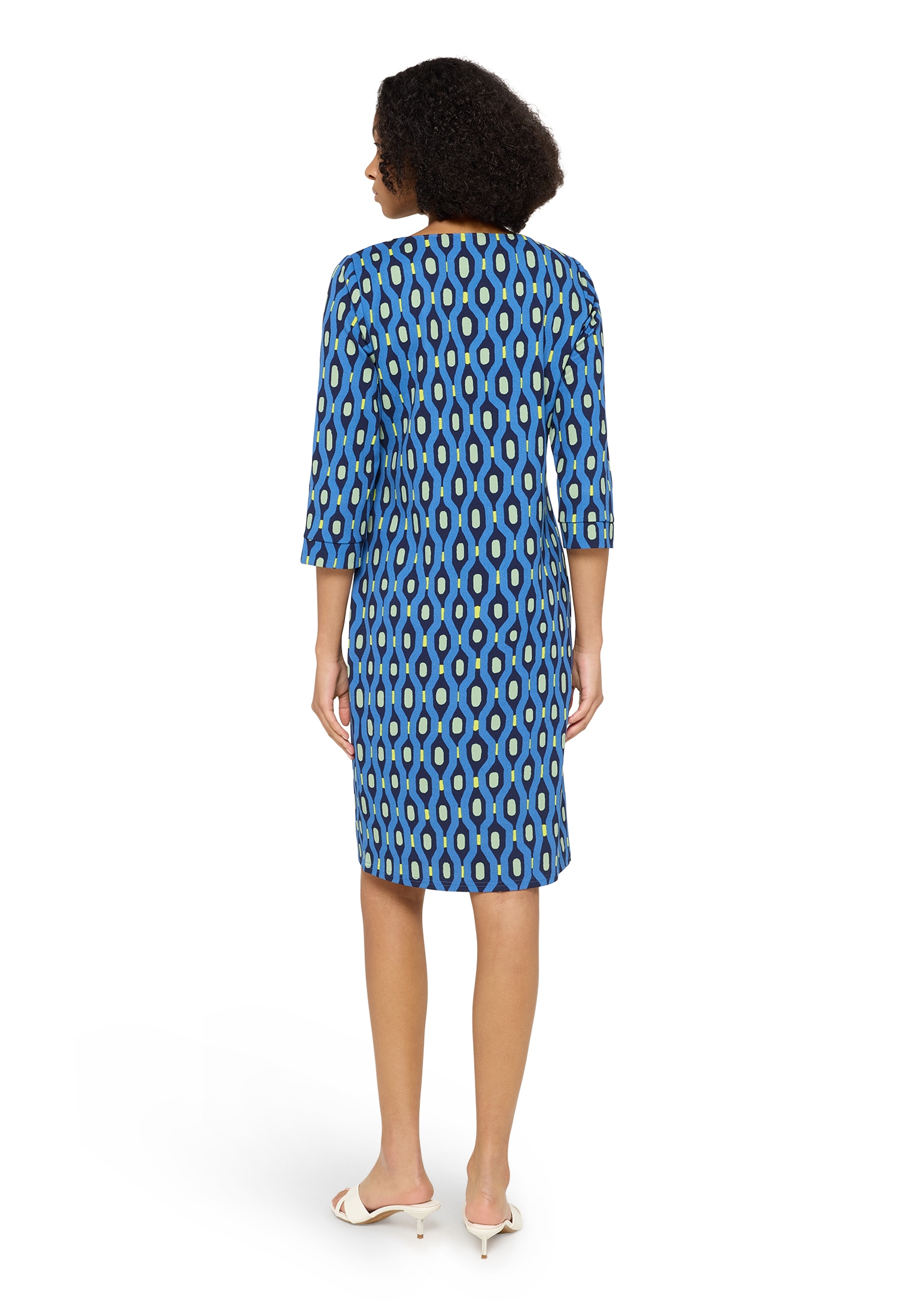 Cartoon Druckkleid »Damen mit Muster« Ohne Tasche