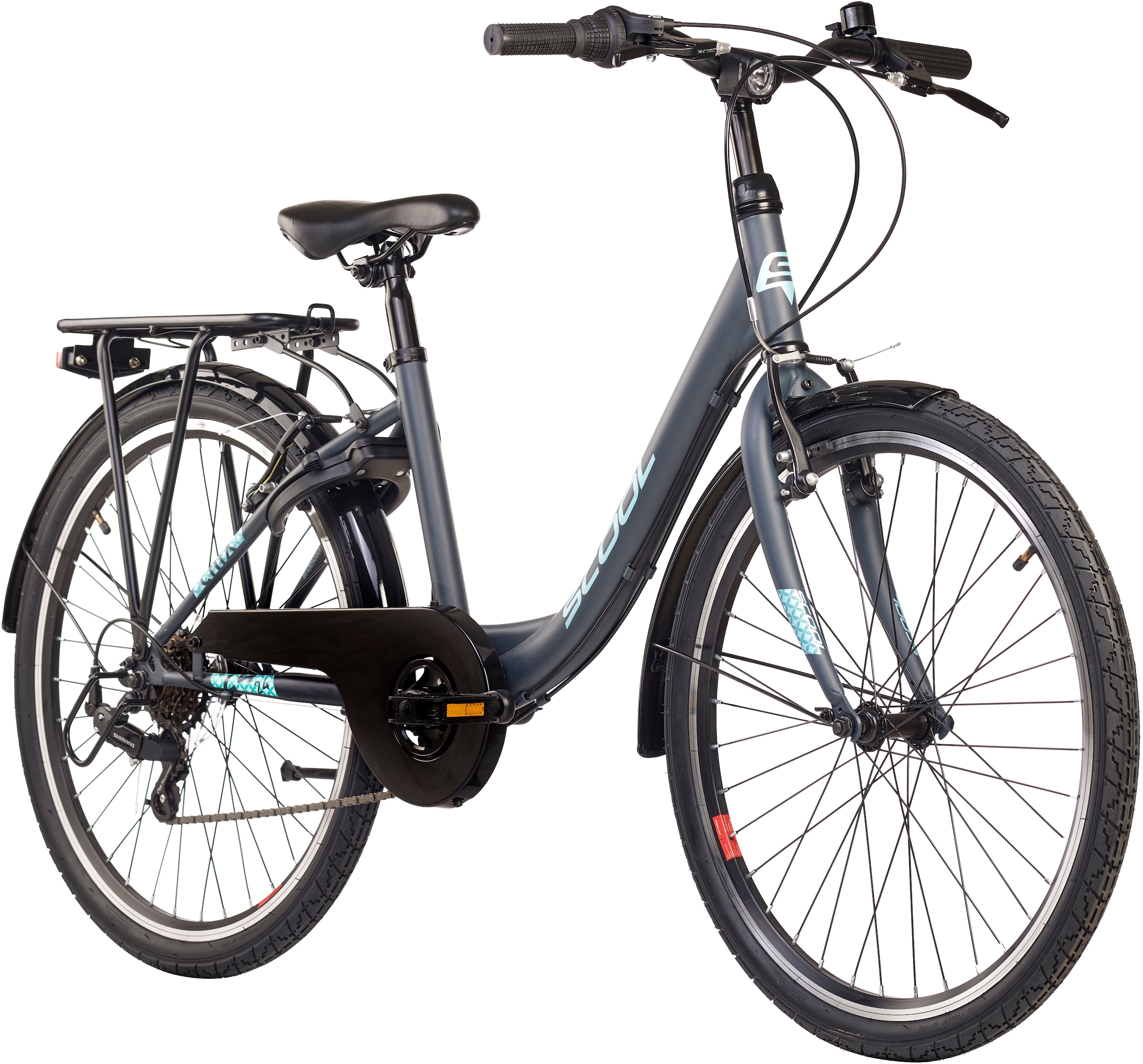S’COOL Kinderfahrrad »S'COOL chiX«, 6 Gang, Shimano, Kettenschaltung