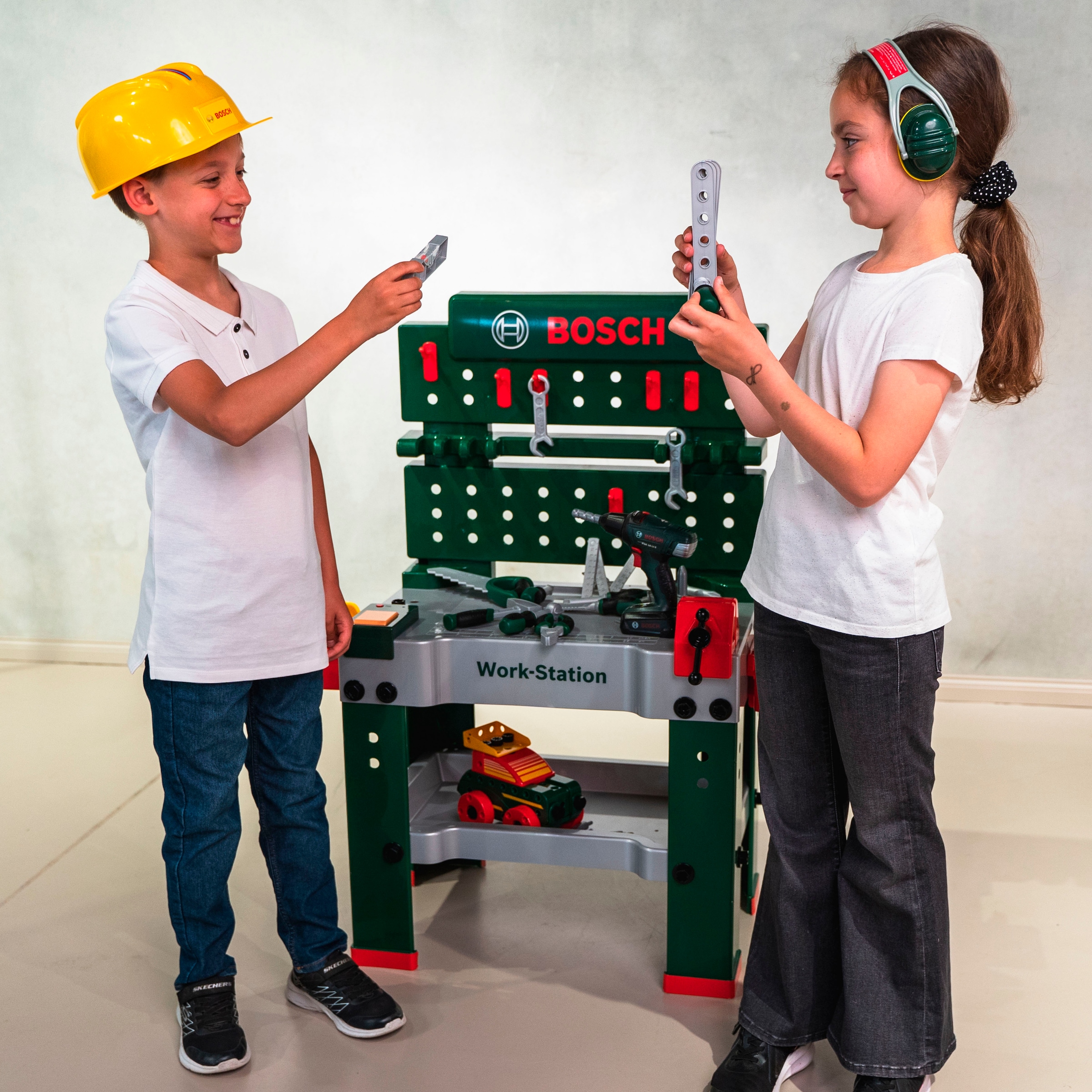 Klein Spielwerkbank »BOSCH Werkbank No.1 2016«, mit Sound, Made in Germany