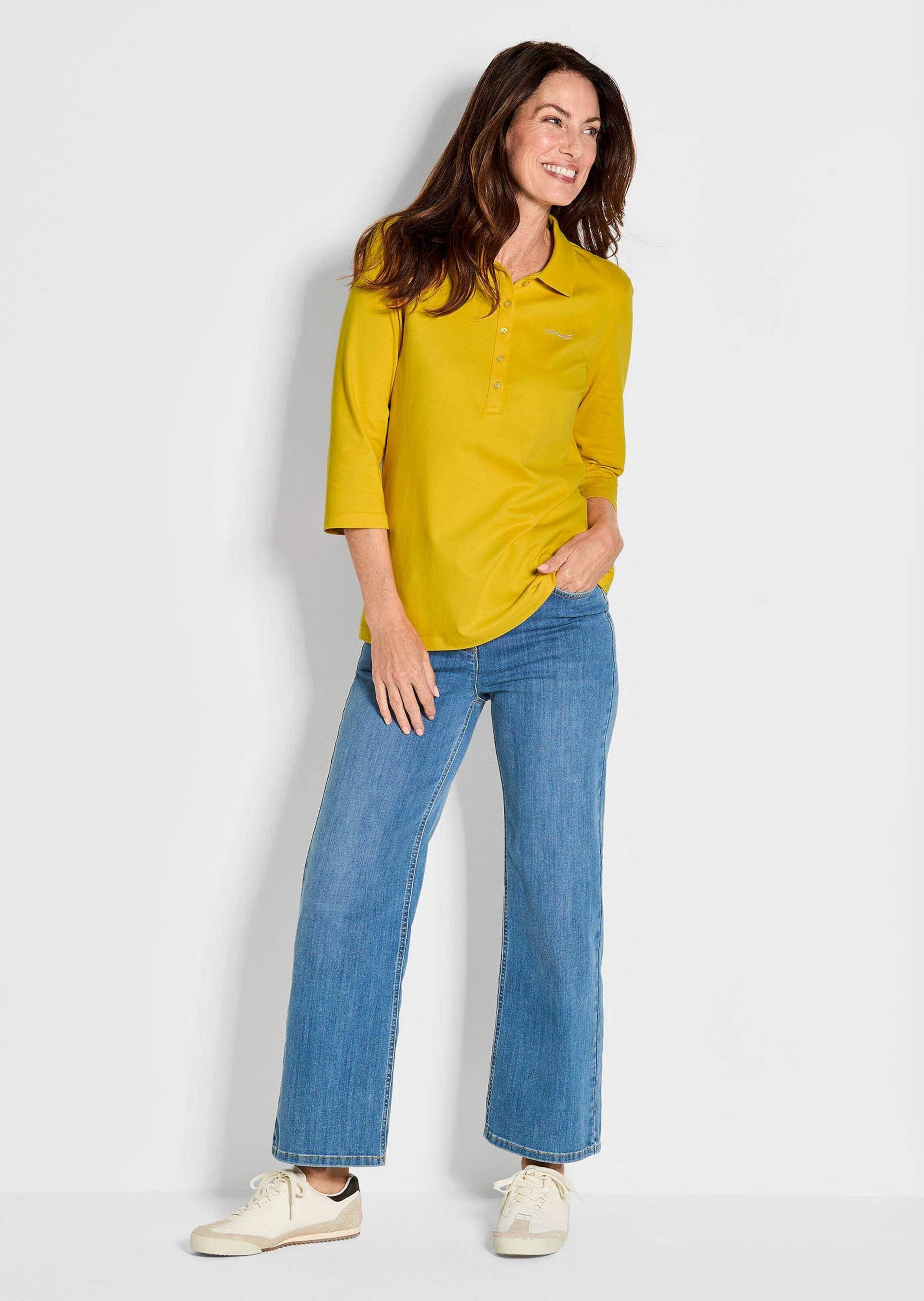 GOLDNER Poloshirt "Poloshirt in hochwertiger Pikee-Qualität" günstig online kaufen