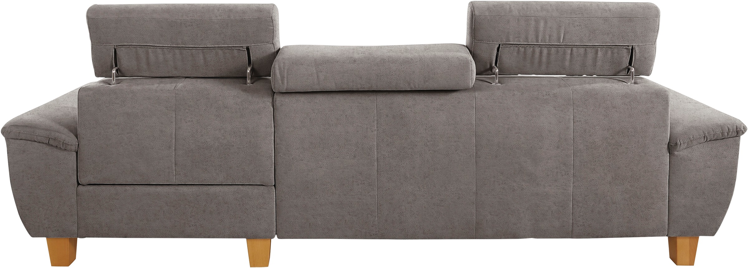 exxpo - sofa fashion Ecksofa »Enya, aufwendige Detailverarbeitung, hoher Sitzkomfort, bequem, L-Form«, inkl. Kopfteilverstellung, wahlweise mit Bettfunktion und Bettkasten