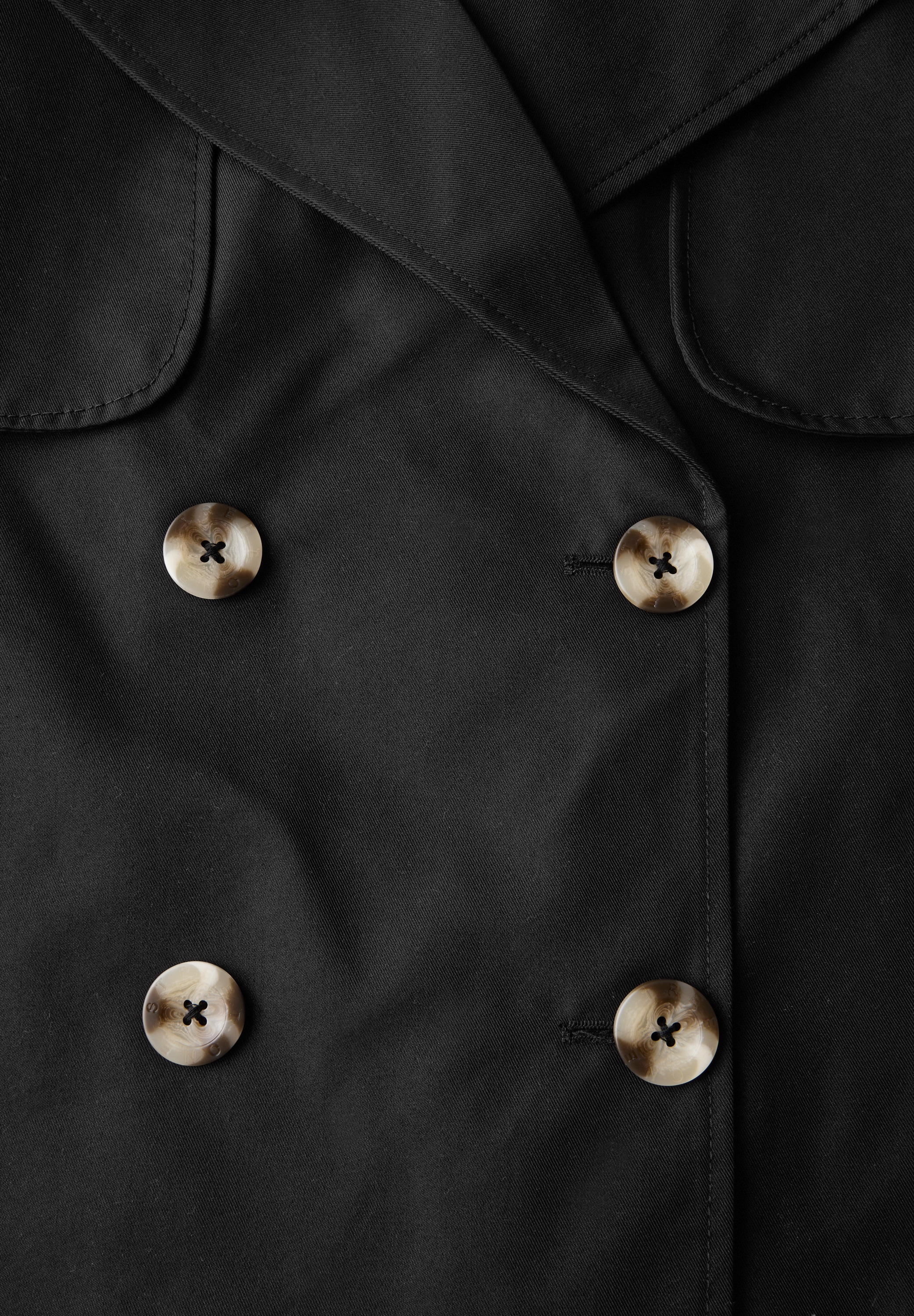 STREET ONE STUDIO Kurzjacke, ohne Kapuze, mit Reverskragen