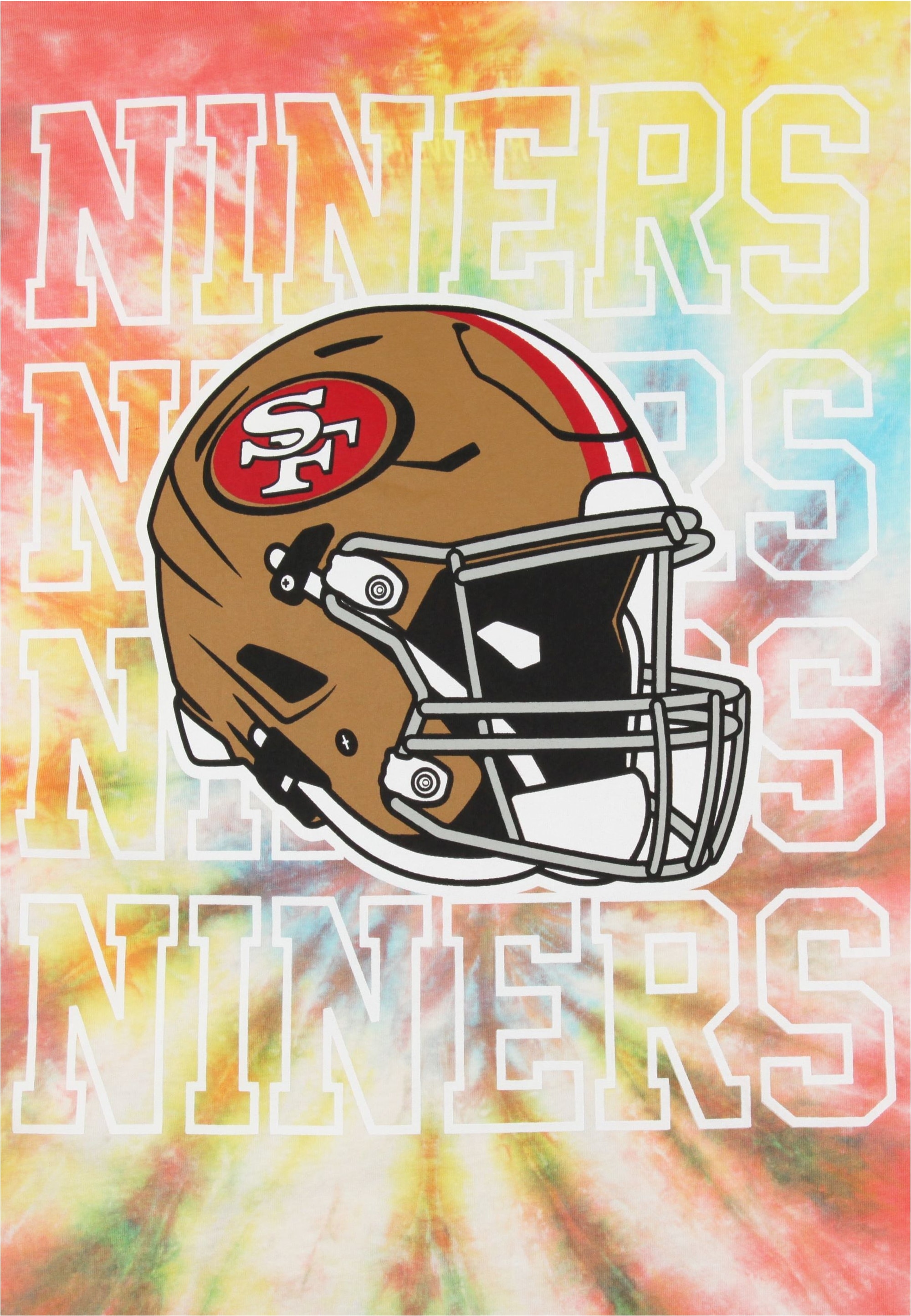 Recovered T-Shirt »NFL 49ers Helmet«, (1 tlg.), für alle San Francisco 49ers-Fans