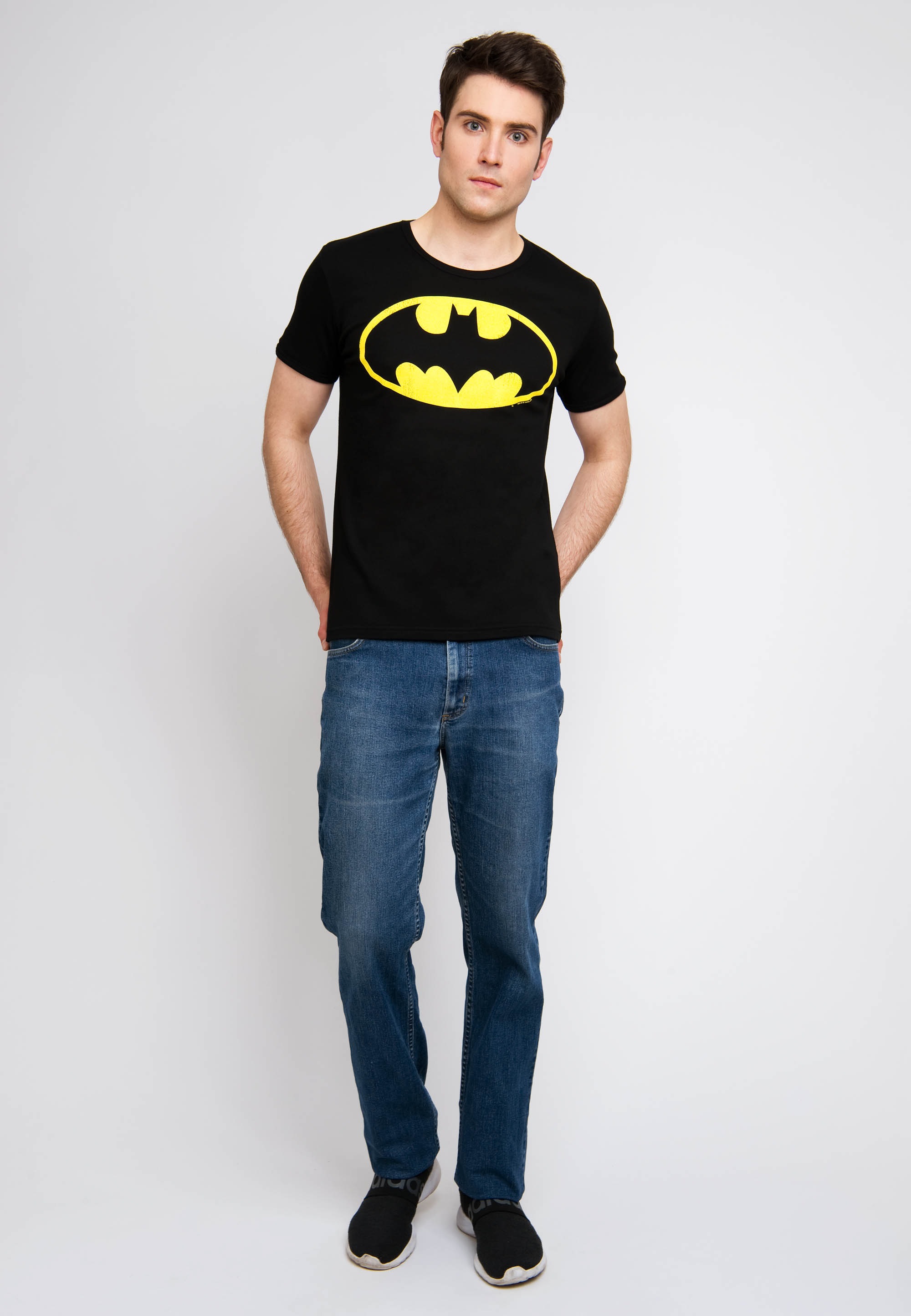 LOGOSHIRT T-Shirt "DC - Batman Logo", mit Batman-Logo günstig online kaufen