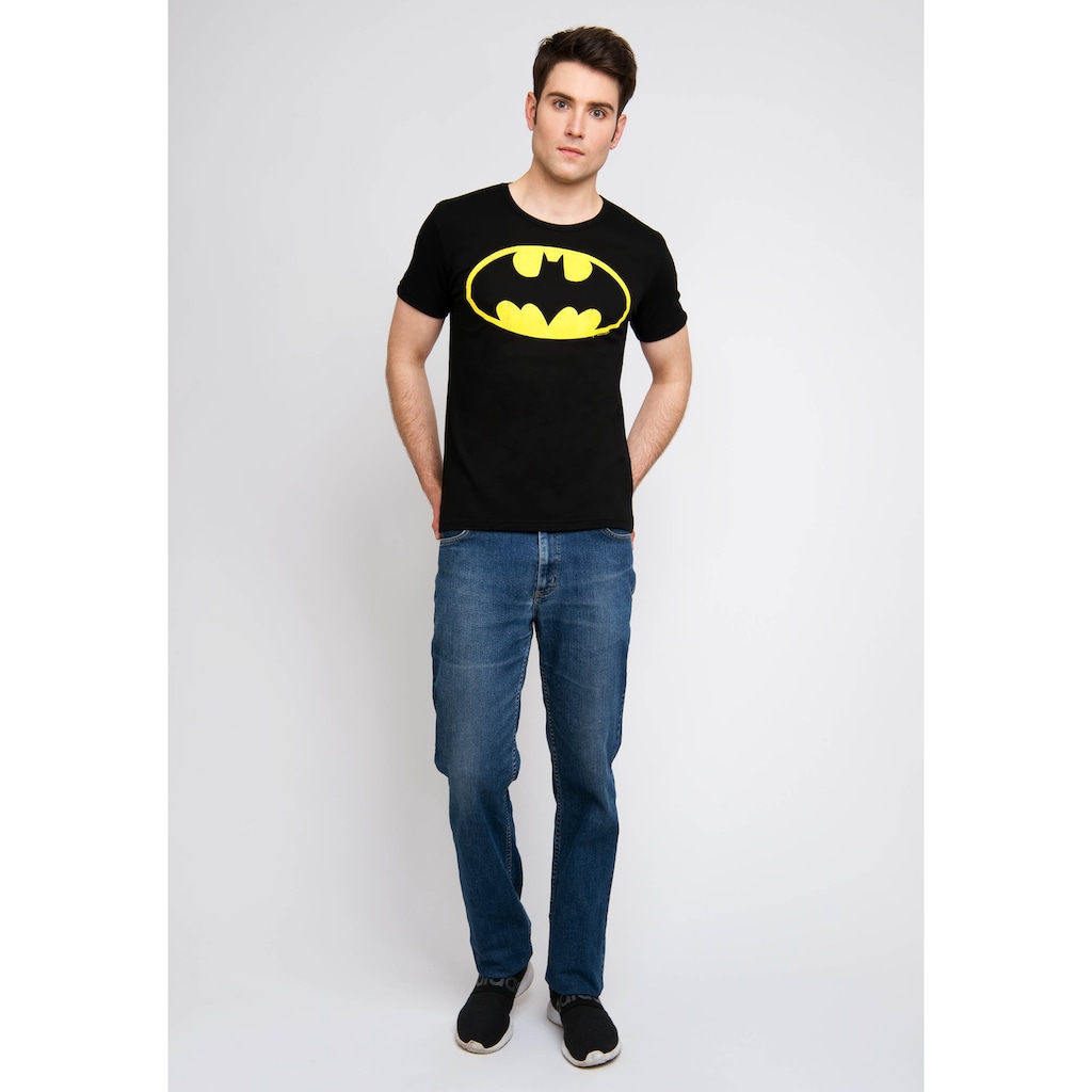 LOGOSHIRT T-Shirt »DC - Batman Logo«