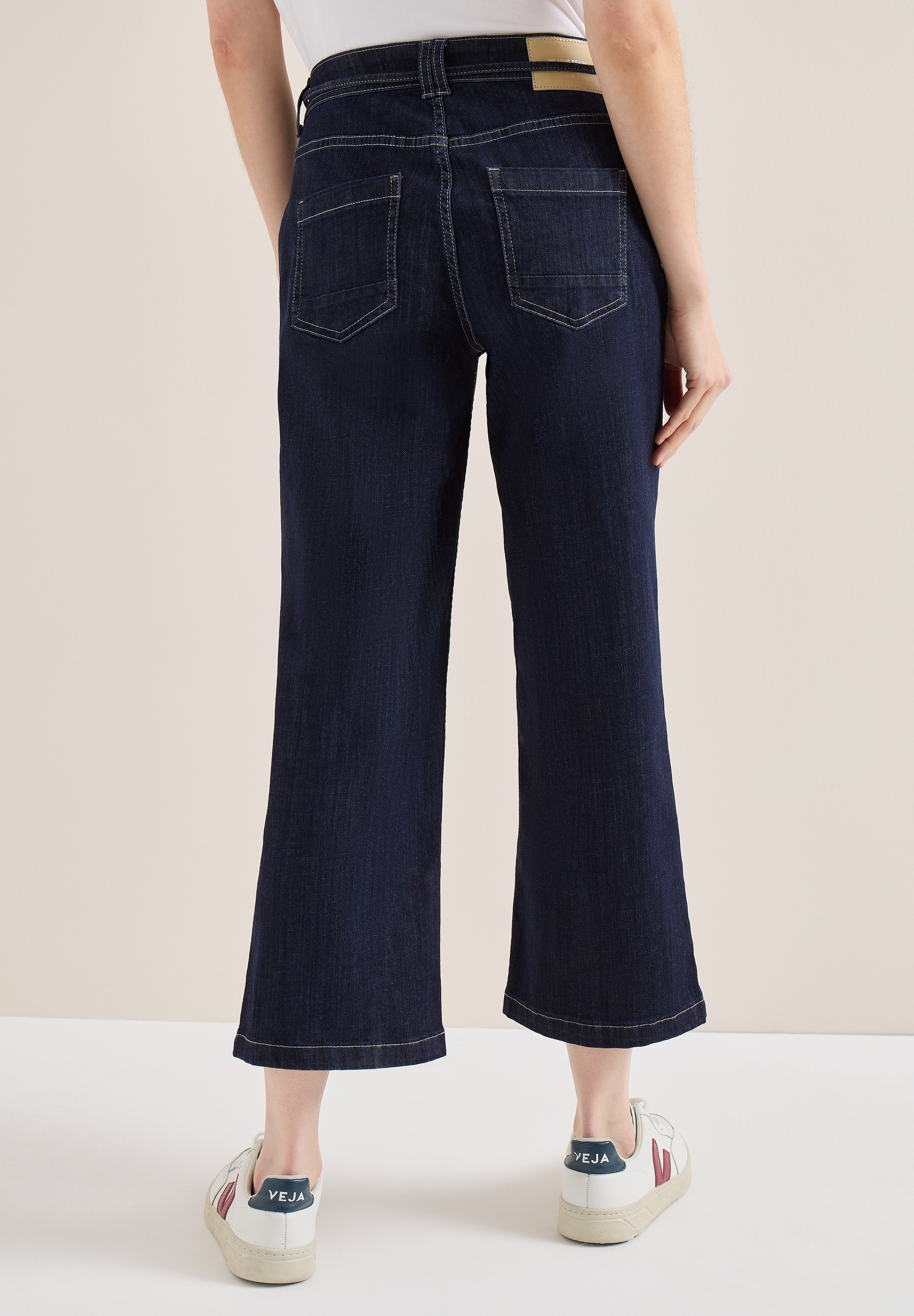 Cecil Loose-fit-Jeans mit Bindegürtel günstig online kaufen