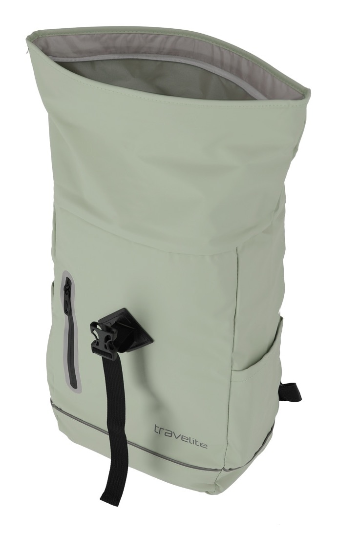 travelite Freizeitrucksack »BASICS Roll-Up Rucksack Plane«, Wanderrucksack Reiserucksack Streetpack Arbeitsrucksack