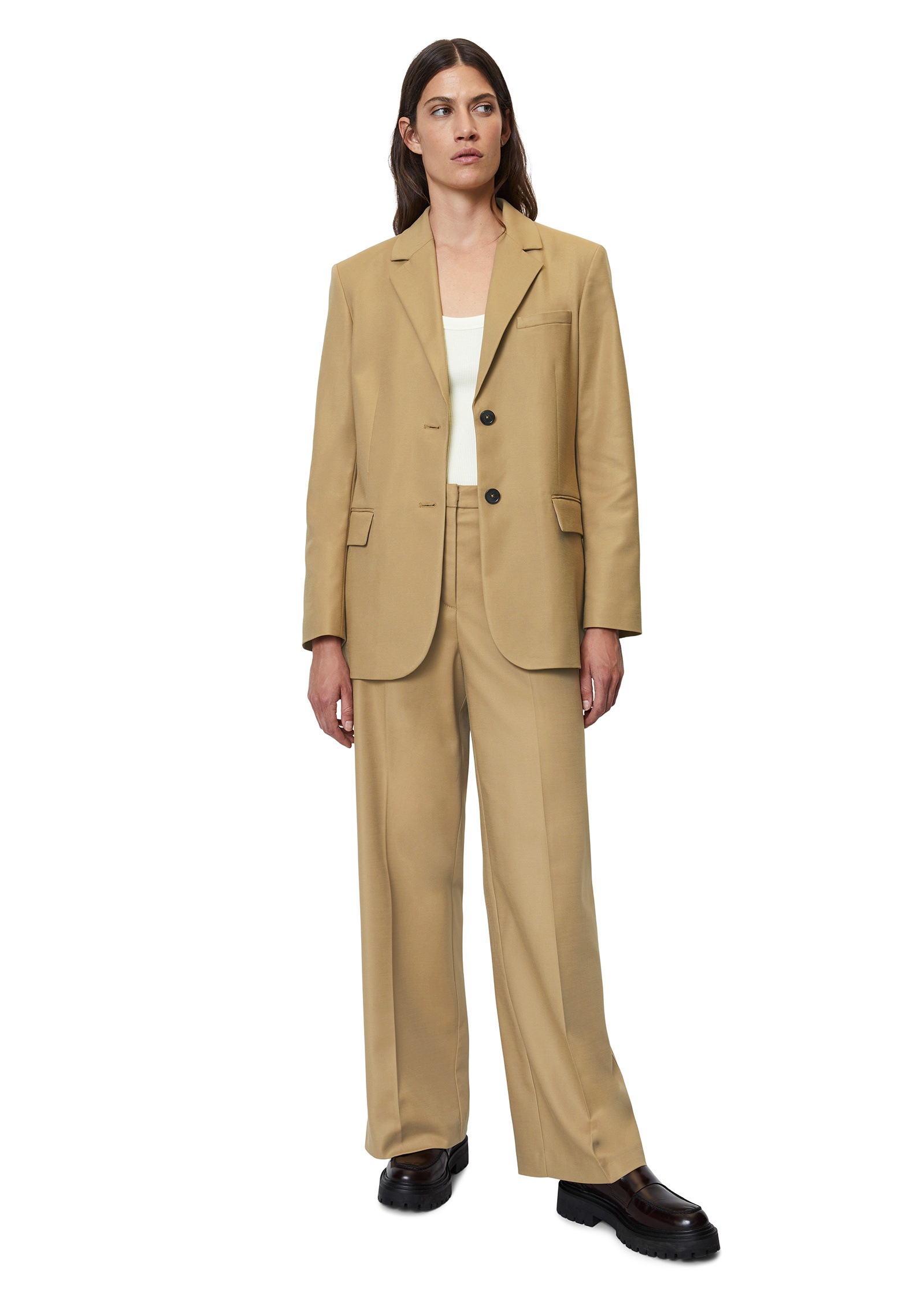 Marc O'Polo Longblazer »aus Organic-Cotton-Viskose-Stretch«