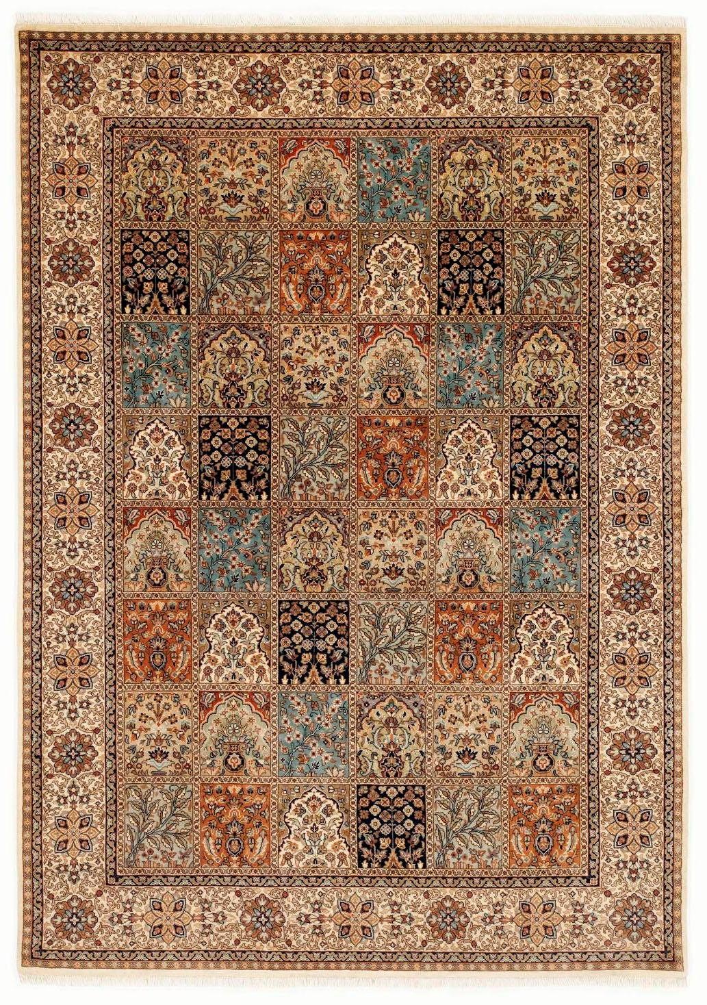 OCI DIE TEPPICHMARKE Orientteppich "Amravati" rechteckig 4 mm Höhe handgekn günstig online kaufen