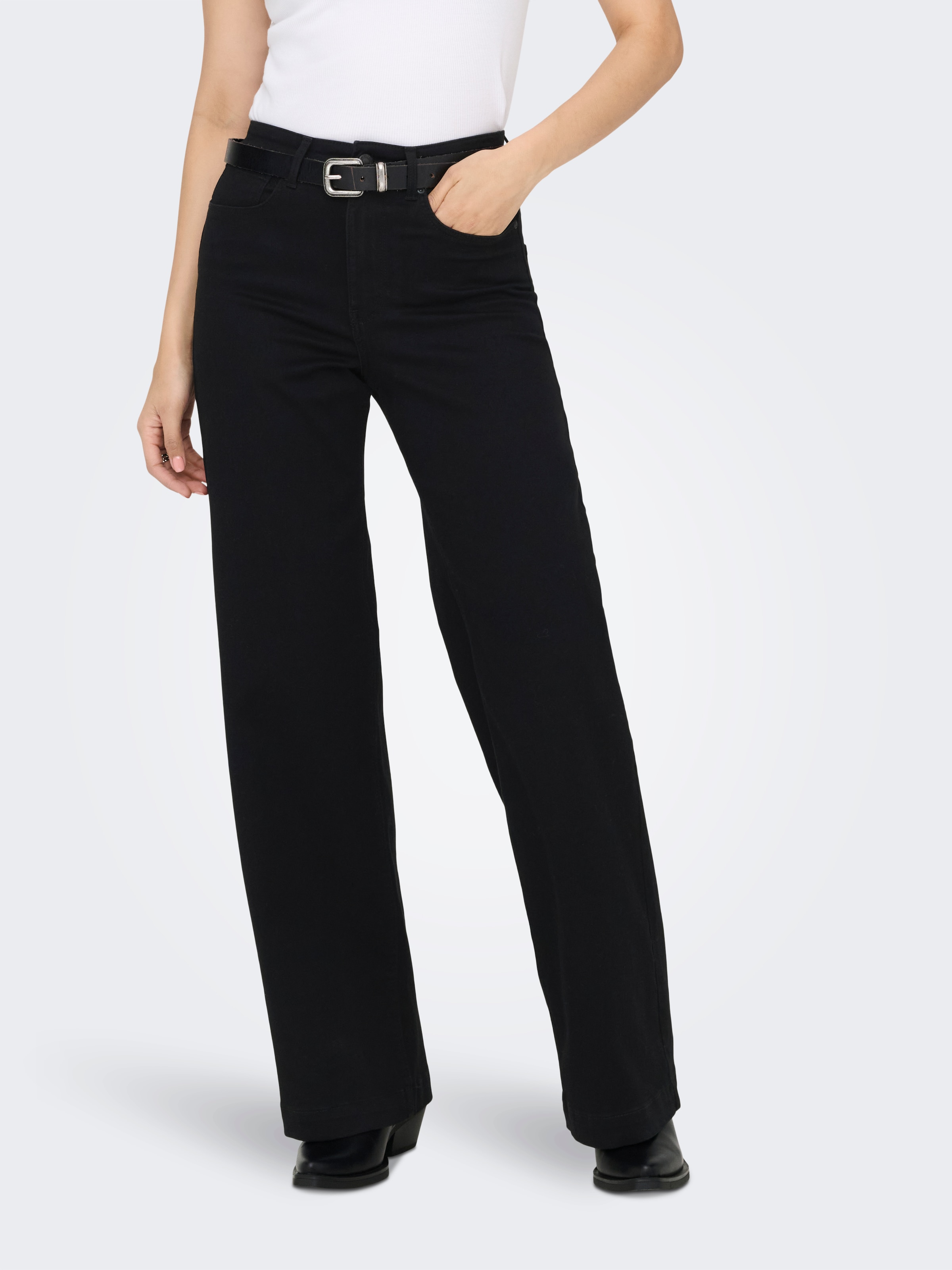 ONLY High-waist-Jeans »ONLMADISON-ROYAL HW WIDE DNM PIM600«