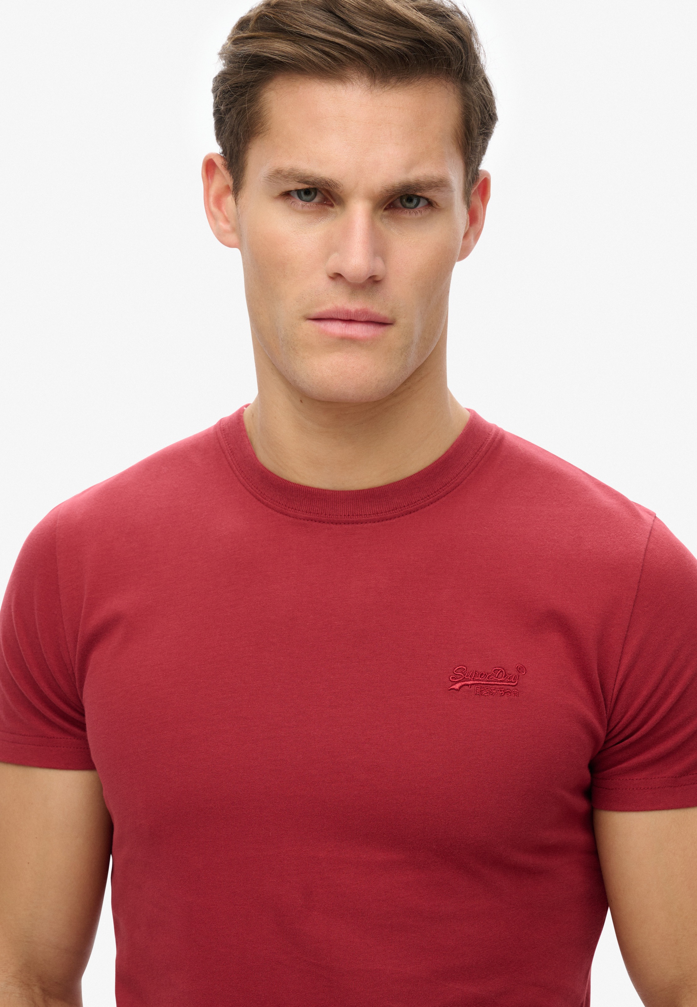 Superdry Rundhalsshirt "ESSENTIAL LOGO EMB TEE" günstig online kaufen