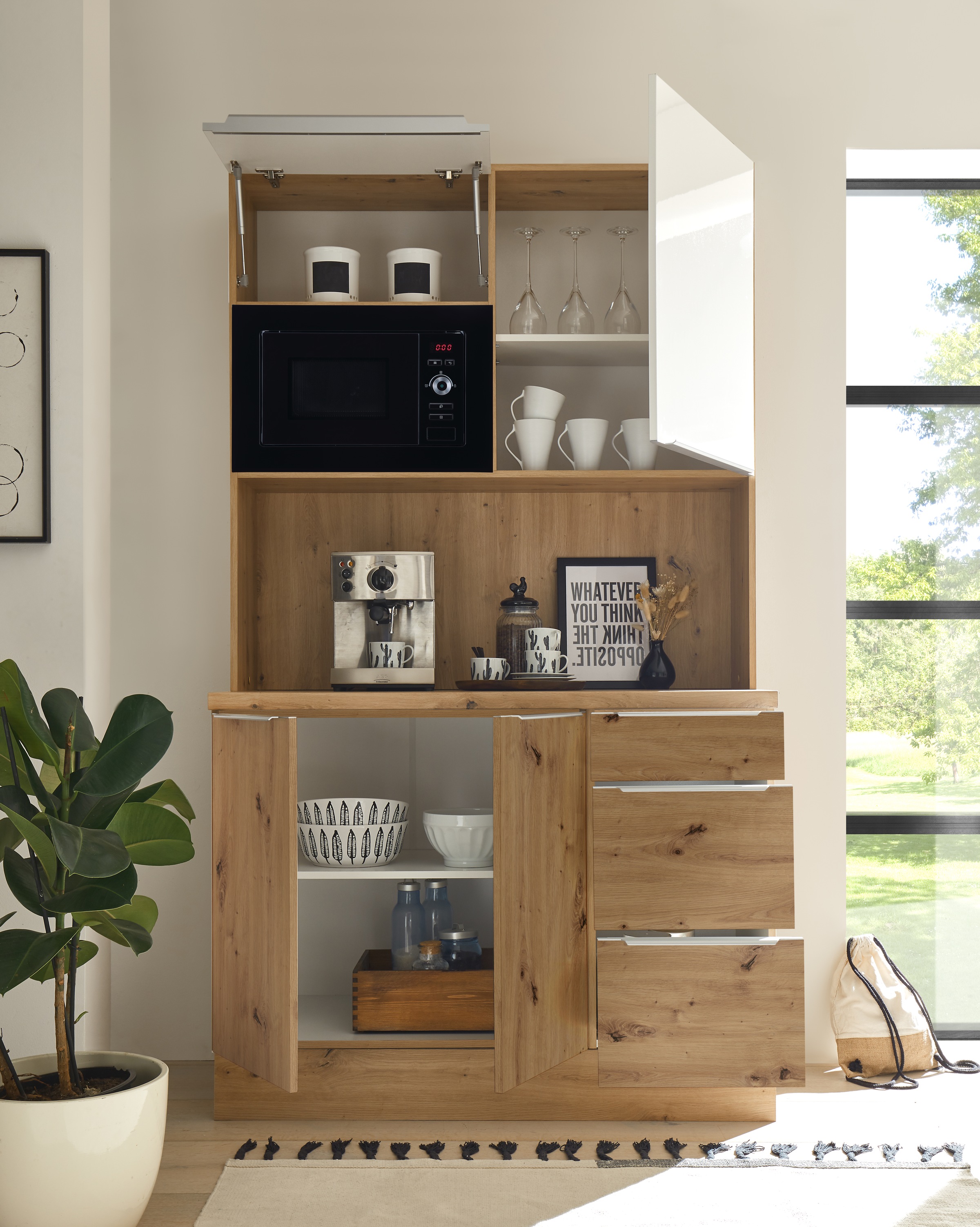 RESPEKTA Buffet »Safado aus der Serie Marleen«, Breite 120 cm, mit Soft-Close