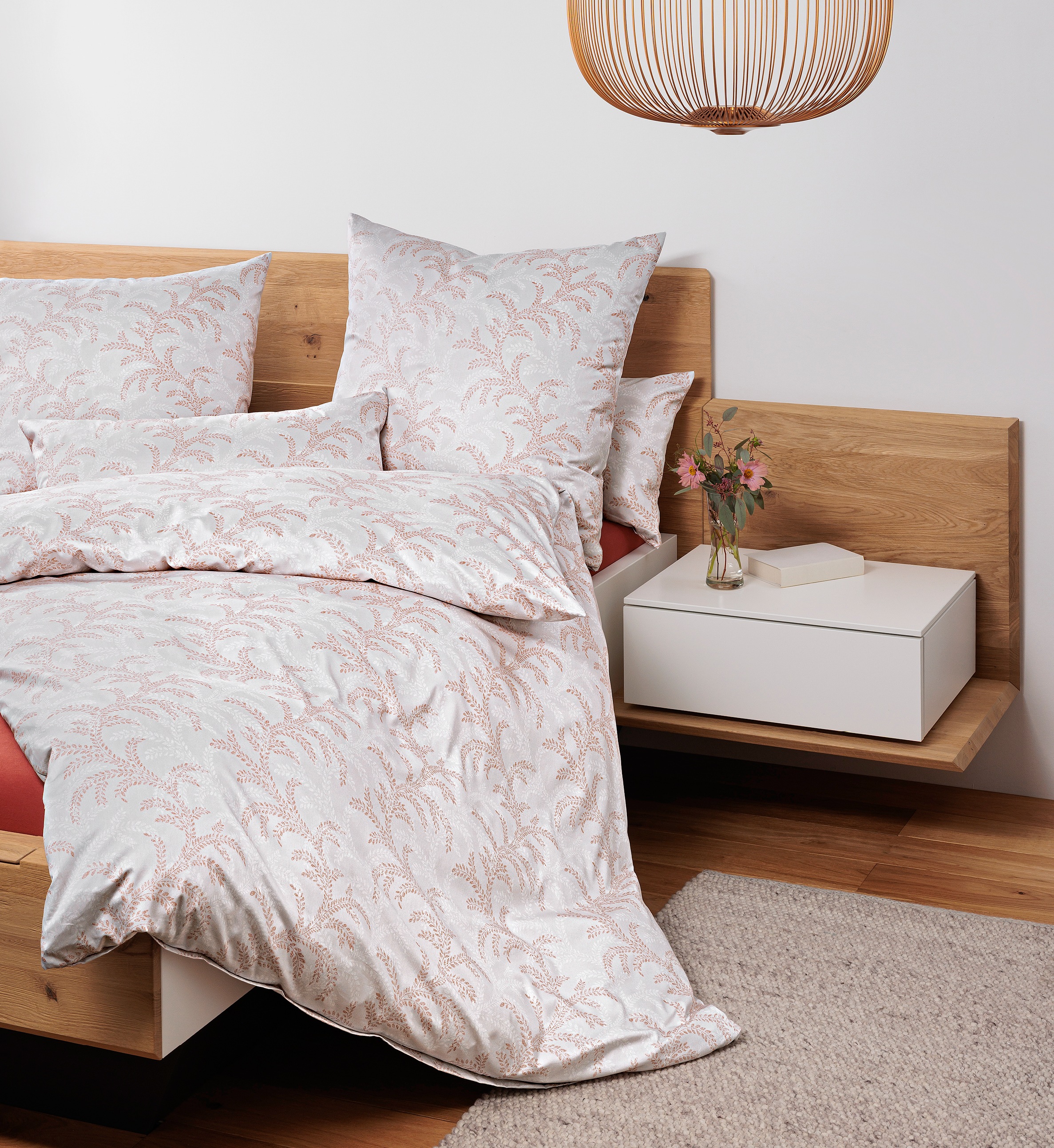 Janine Bettwäsche "MILANO 45129 07 135X200,80x80" mit Reißverschluss günstig online kaufen