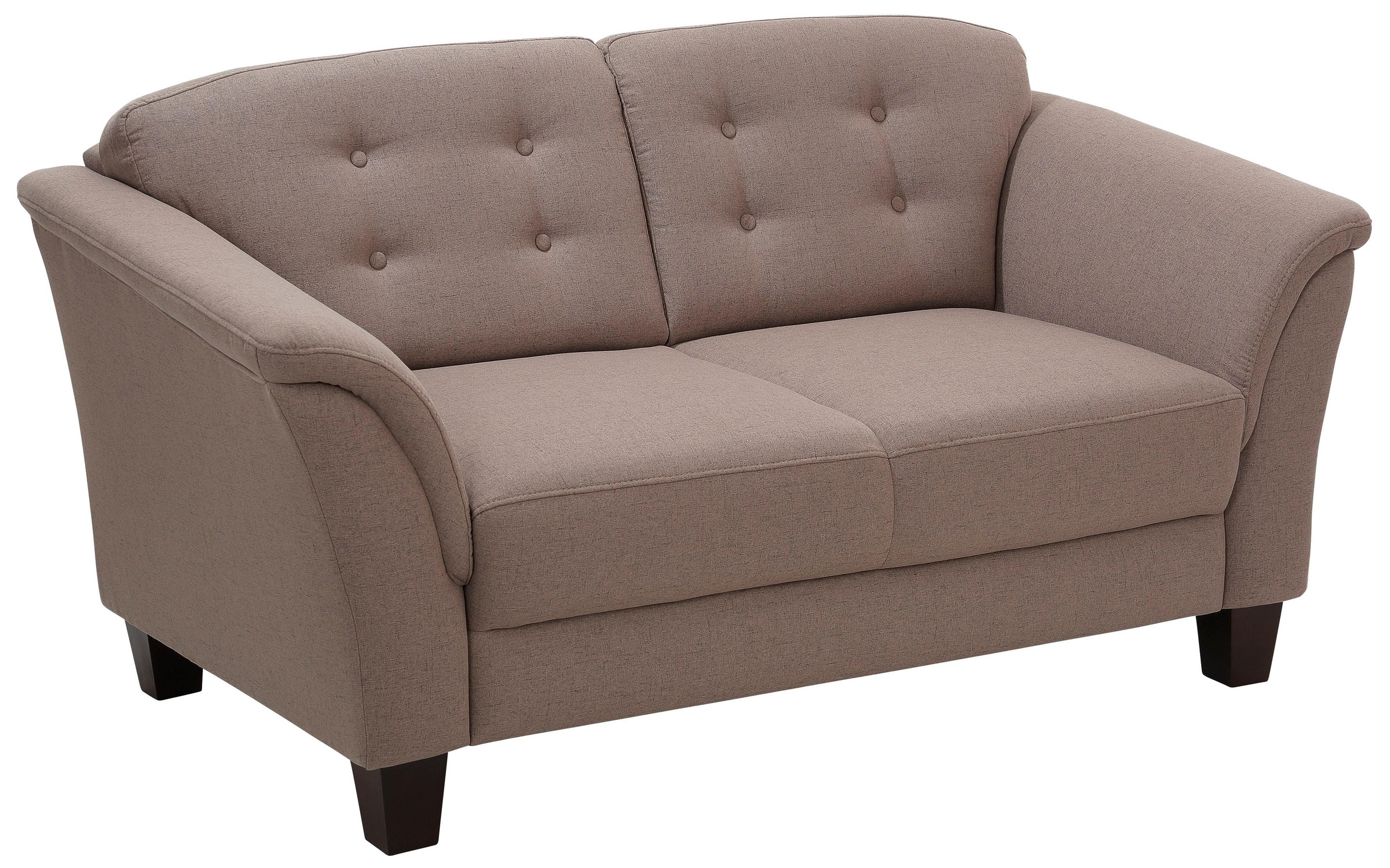 Home affaire 2-Sitzer "Trondheim" mit Federkern, Knopfheftung im Rücken, Fü günstig online kaufen