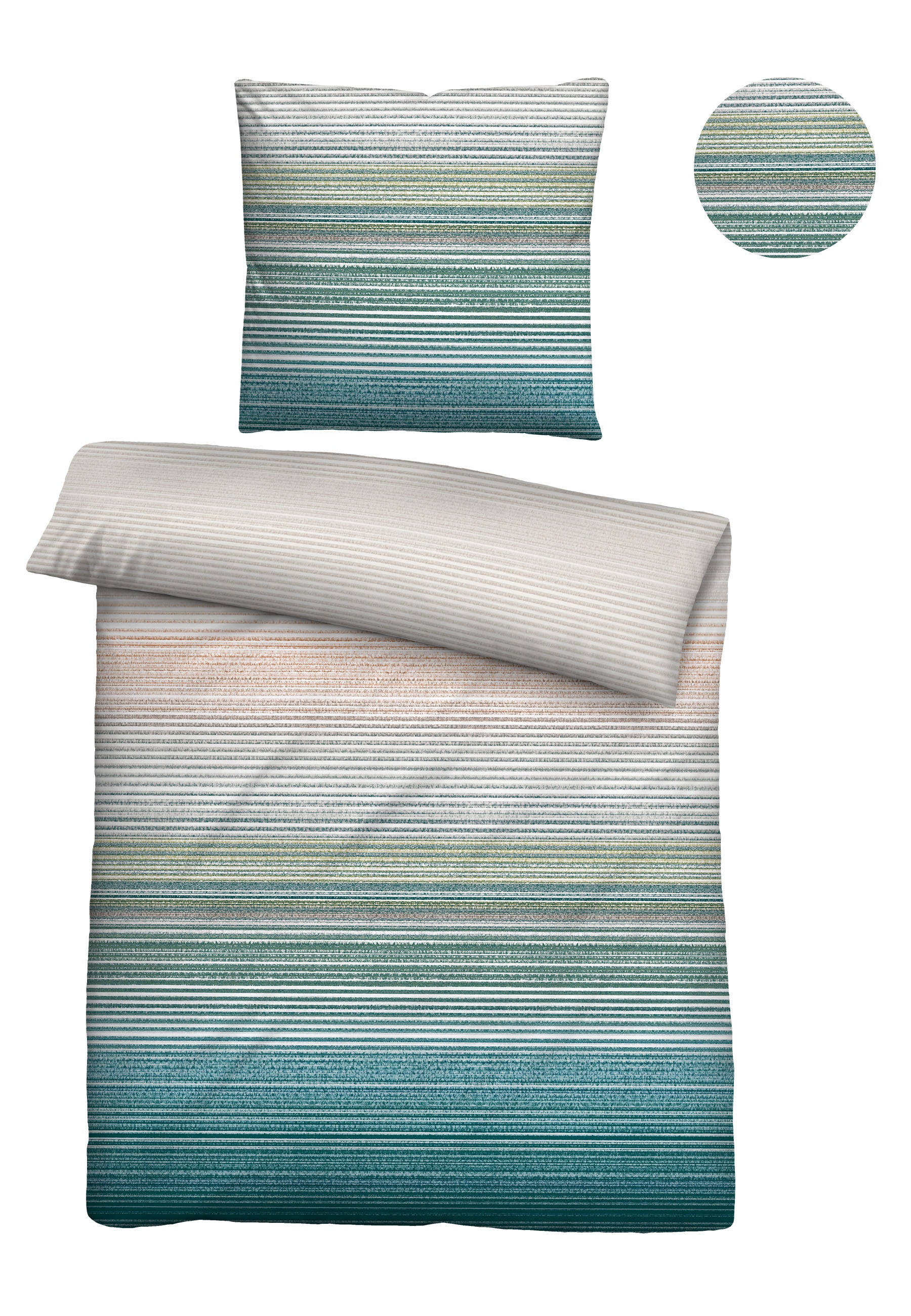 Biberna Bettwäsche "0025007" 2 Stk. absolut bügelfrei, 100% Baumwolle, mit günstig online kaufen