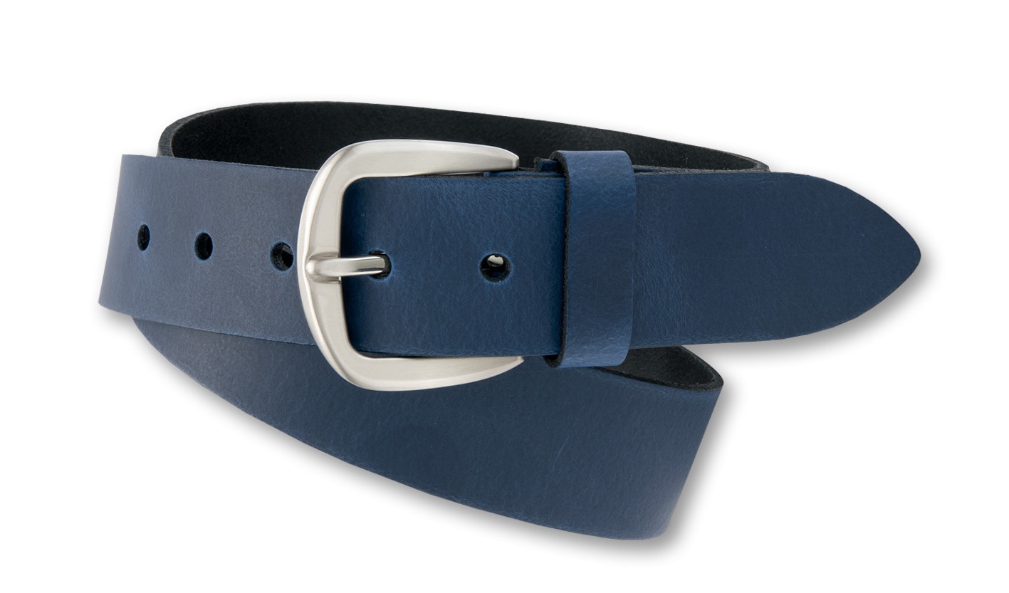 BERND GÖTZ Ledergürtel »Ledergürtel mit silberfarbener Schließe«