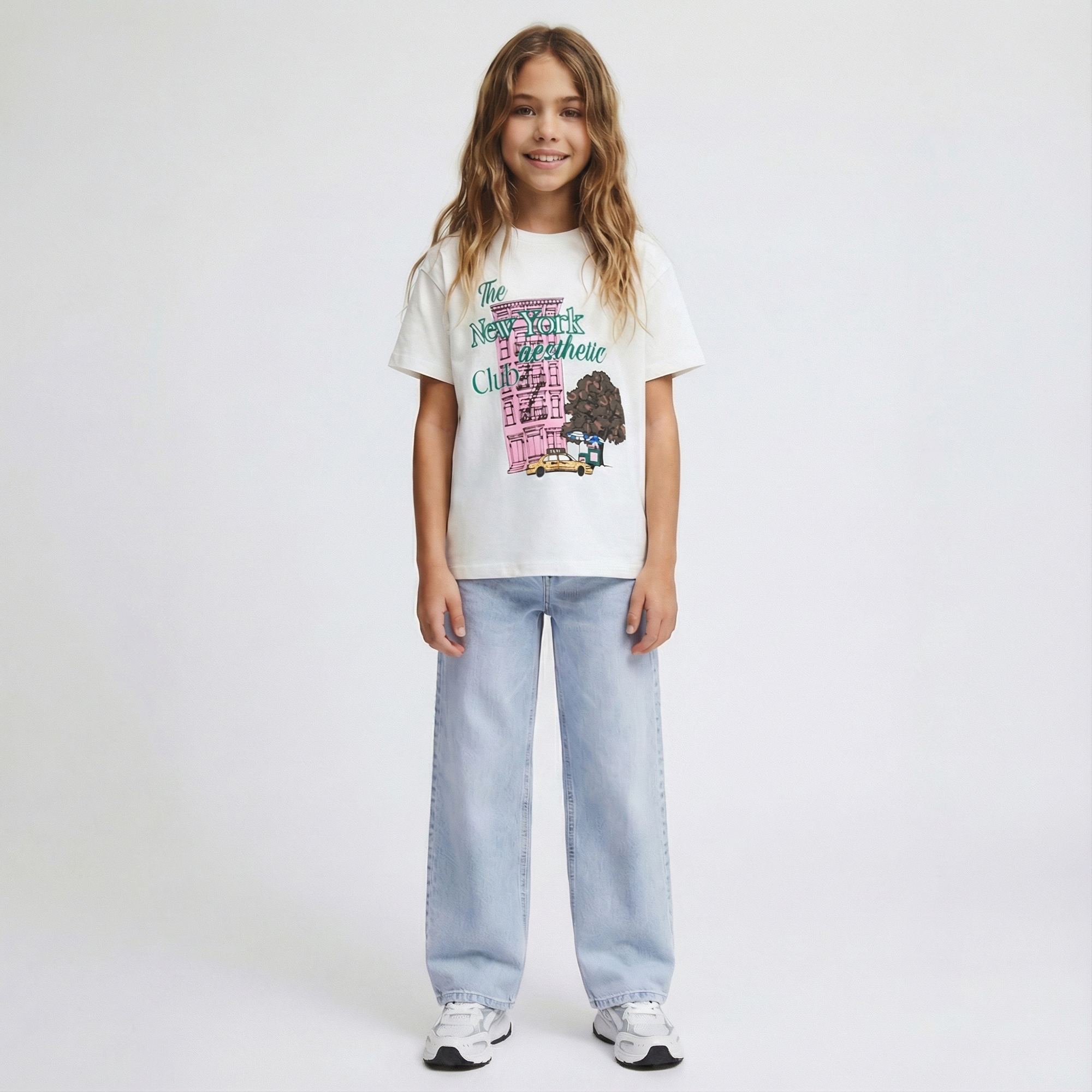 Cars Jeans Gerade Jeans "Denim Mara" Mit Etwas Weiterem Bein