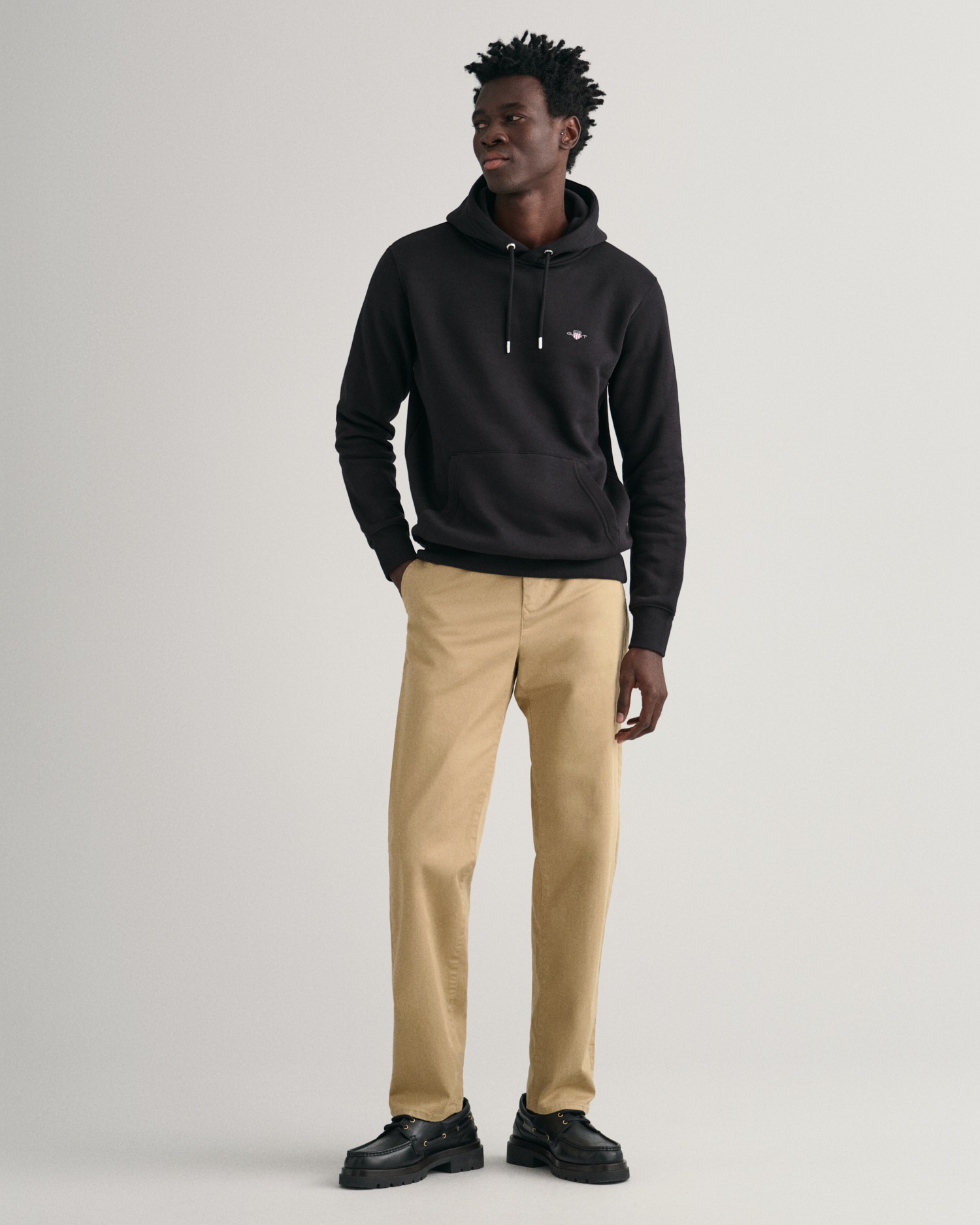 Gant Chinohose »REGULAR TWILL CHINOS«, mit gefütterten Seitentaschen