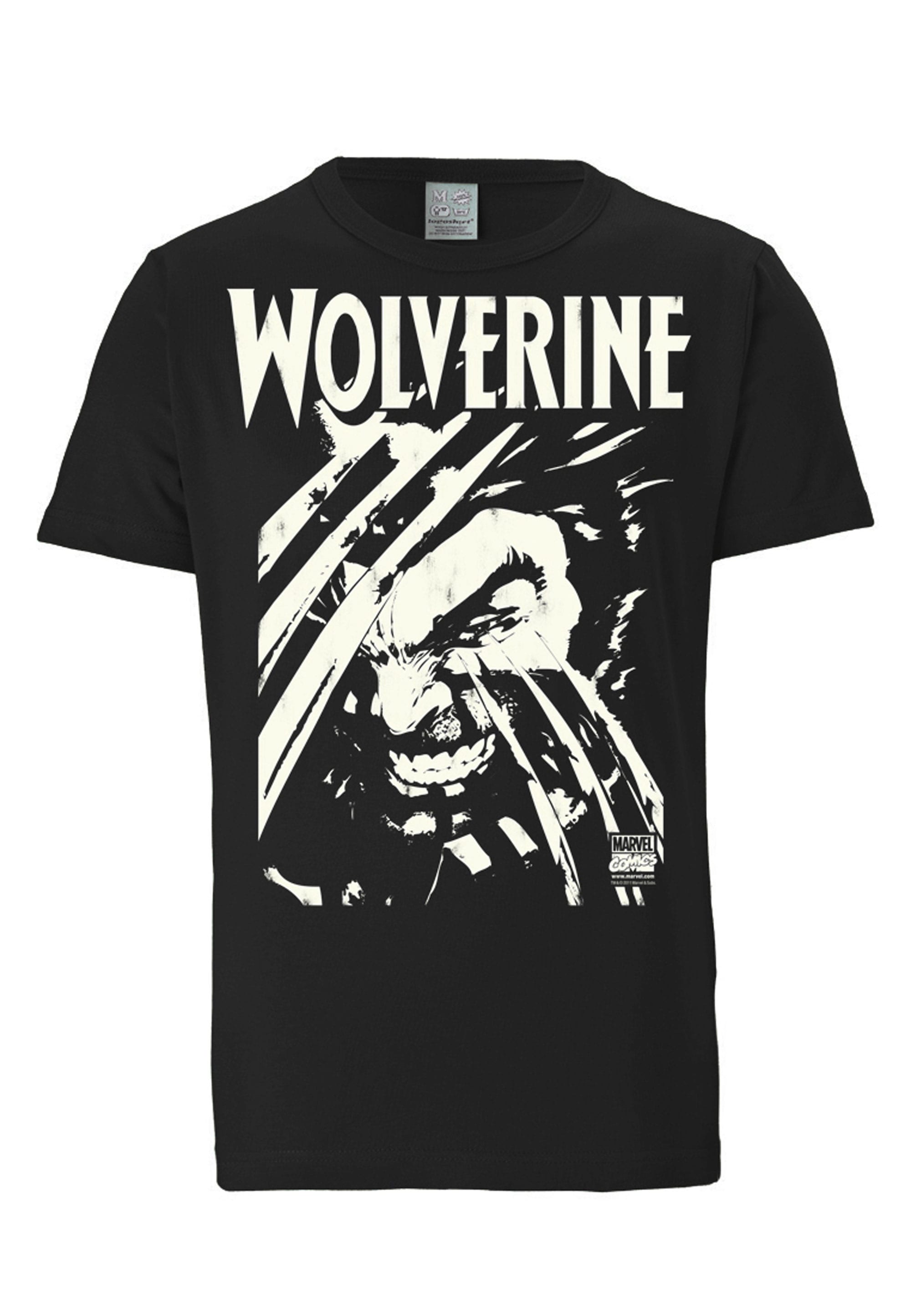 LOGOSHIRT T-Shirt »Marvel Comics - Wolverine«, mit lizenziertem Print