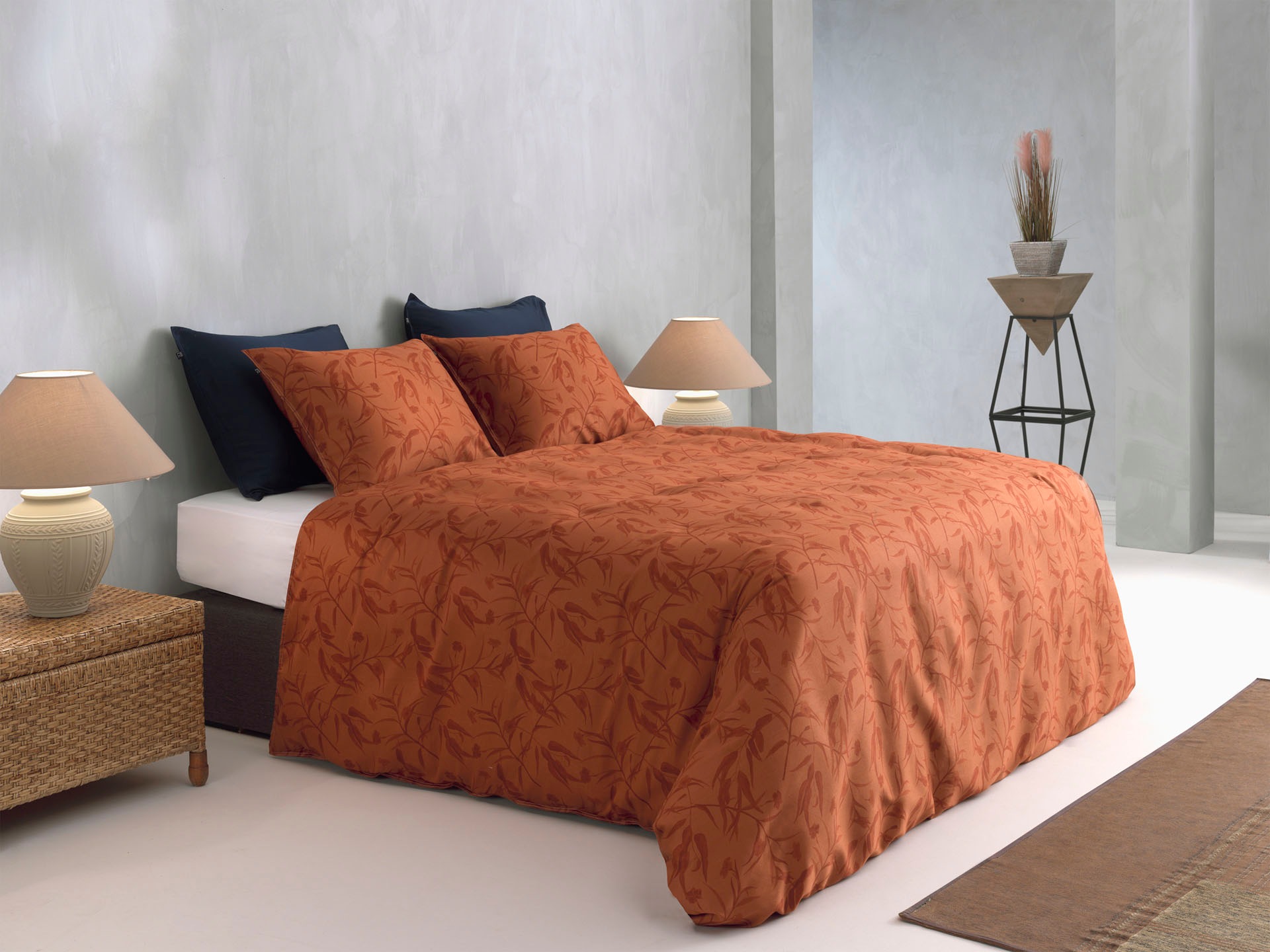 ZO HOME Bettwäsche "Fiori-di-Satinado" 2 Stk. Bettwäsche aus 100% Baumwolle günstig online kaufen