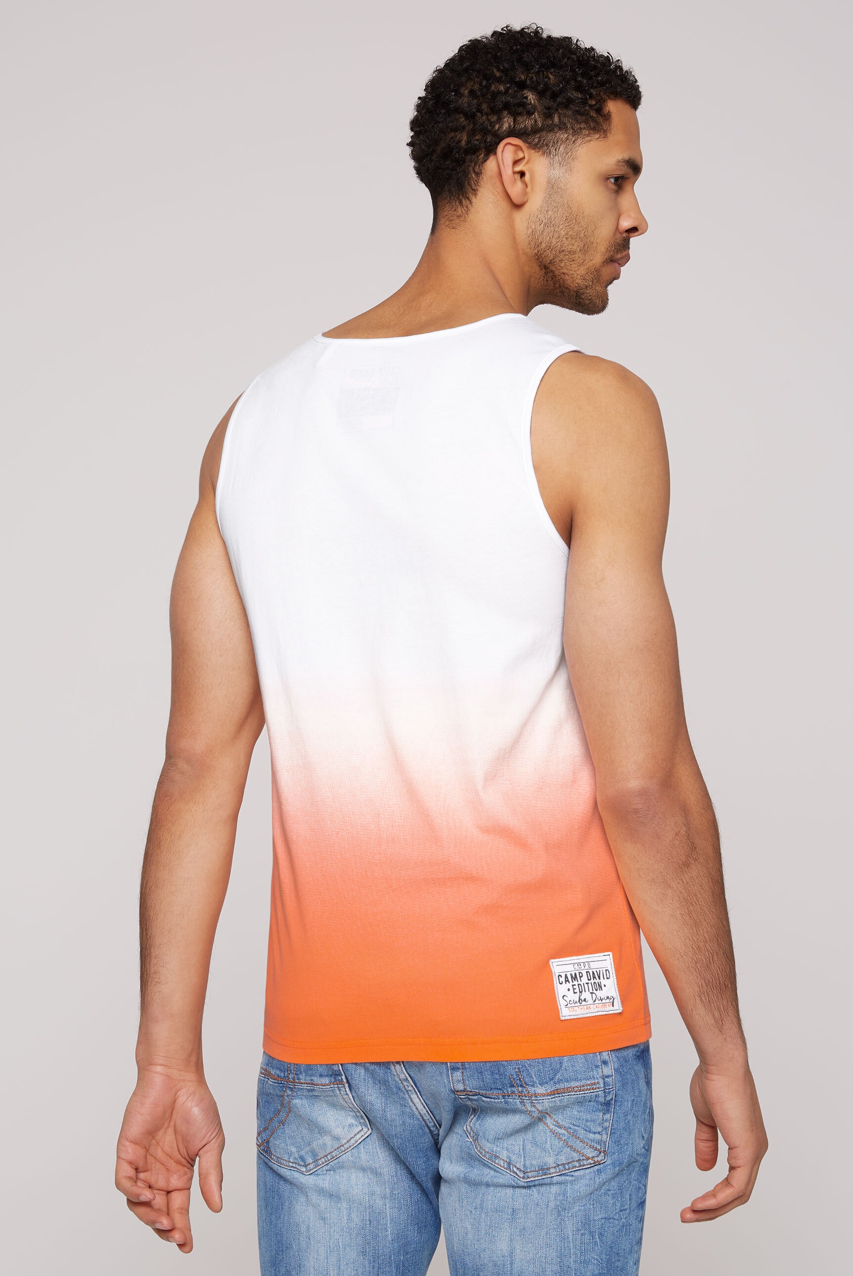 CAMP DAVID Tanktop, aus Baumwolle
