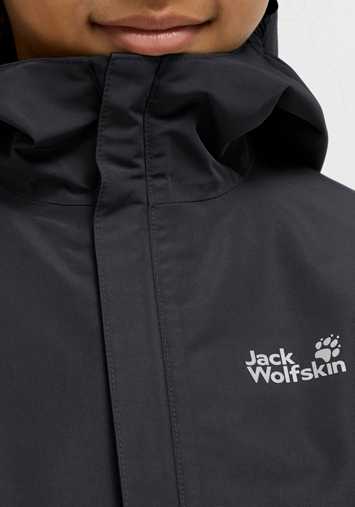 Jack Wolfskin Outdoorjacke »HAZE 2L JKT K« mit Kapuze