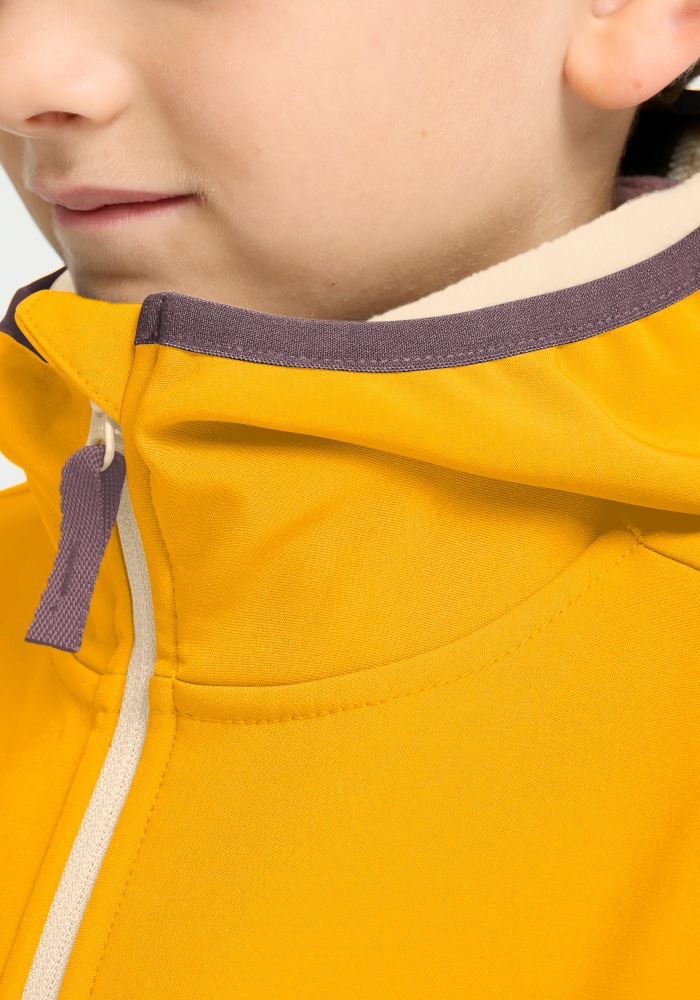 Jack Wolfskin Softshelljacke »FOURWINDS JKT K« wasserabweisend, windabweisend, mit Reißverschluss, wärmeisolierend