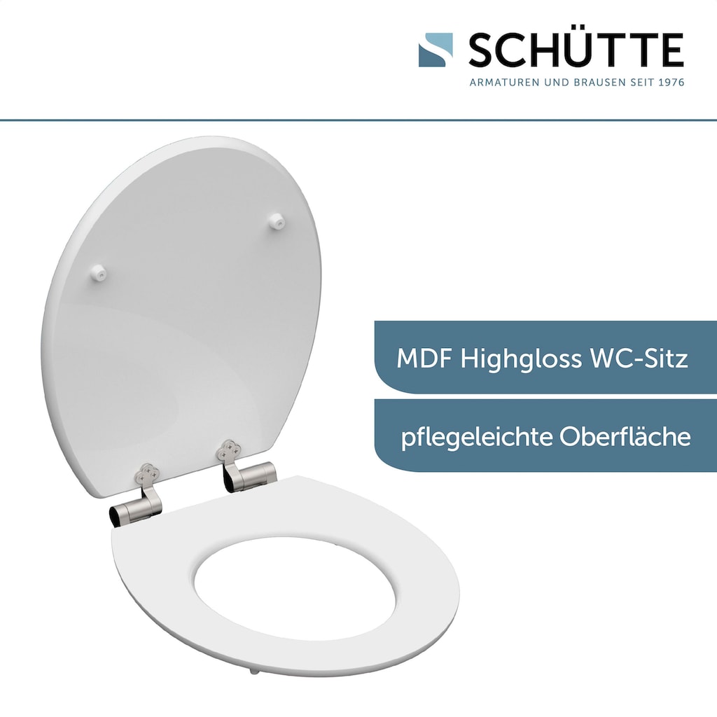 Schütte WC-Sitz »Shell Heart«