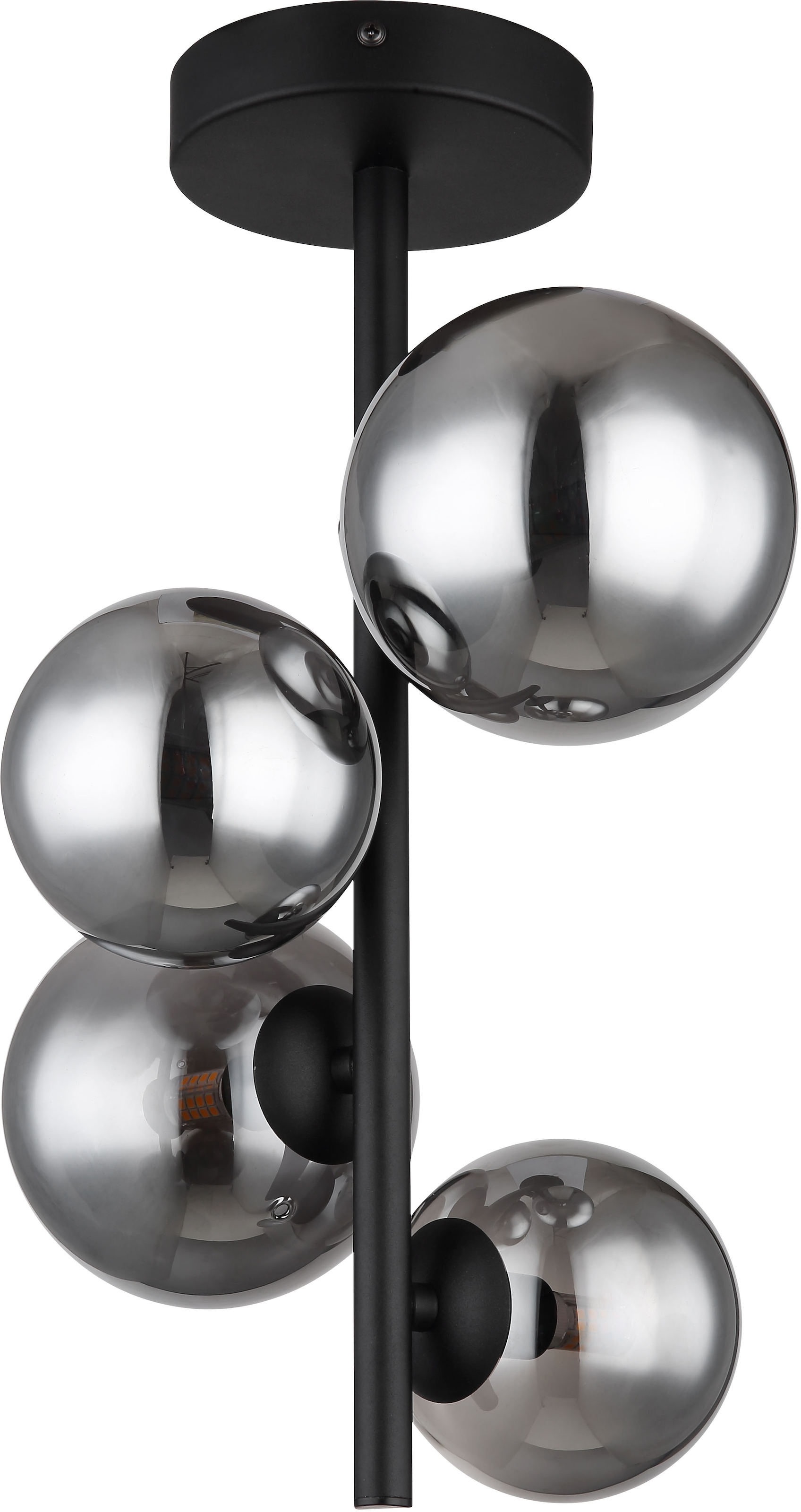 GLOBO LIGHTING Deckenleuchte »RIHA«, Leuchtmittel G9 | Leuchtmittel wechselbar, Deckenlampe/Wohnzimmer/Schlafzimmer/modern