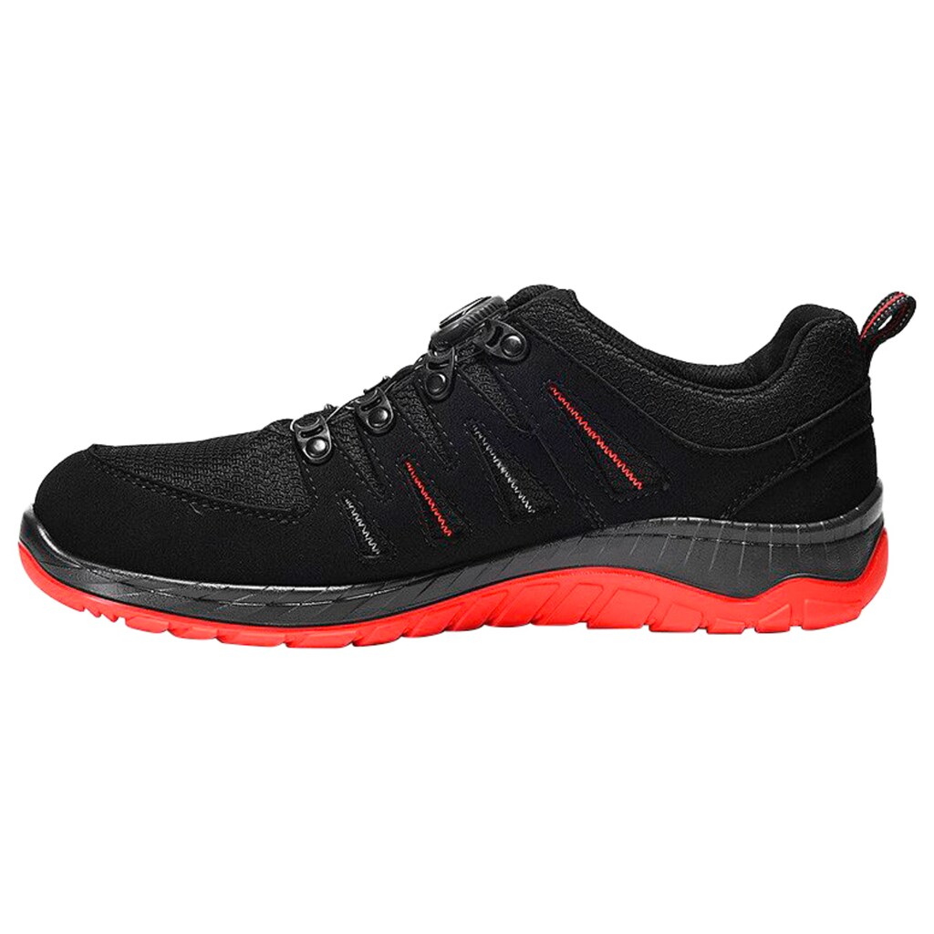 Elten Sicherheitsschuh »MADDOX BOA® black-red Low ESD S3«