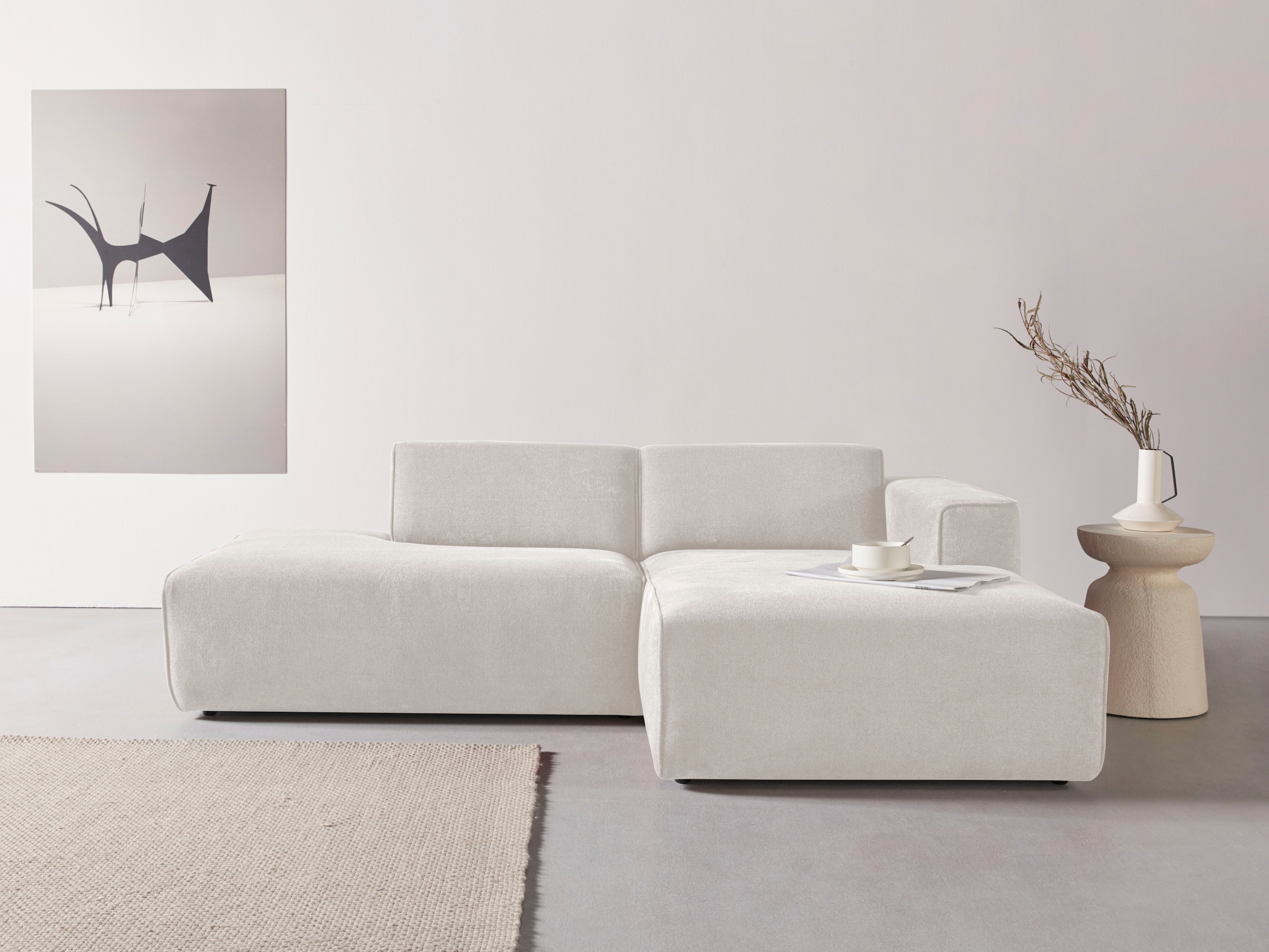 Columbia Ecksofa "Noord mit Kedernaht, Breite 227 cm, L-Form" mit Kedernaht günstig online kaufen