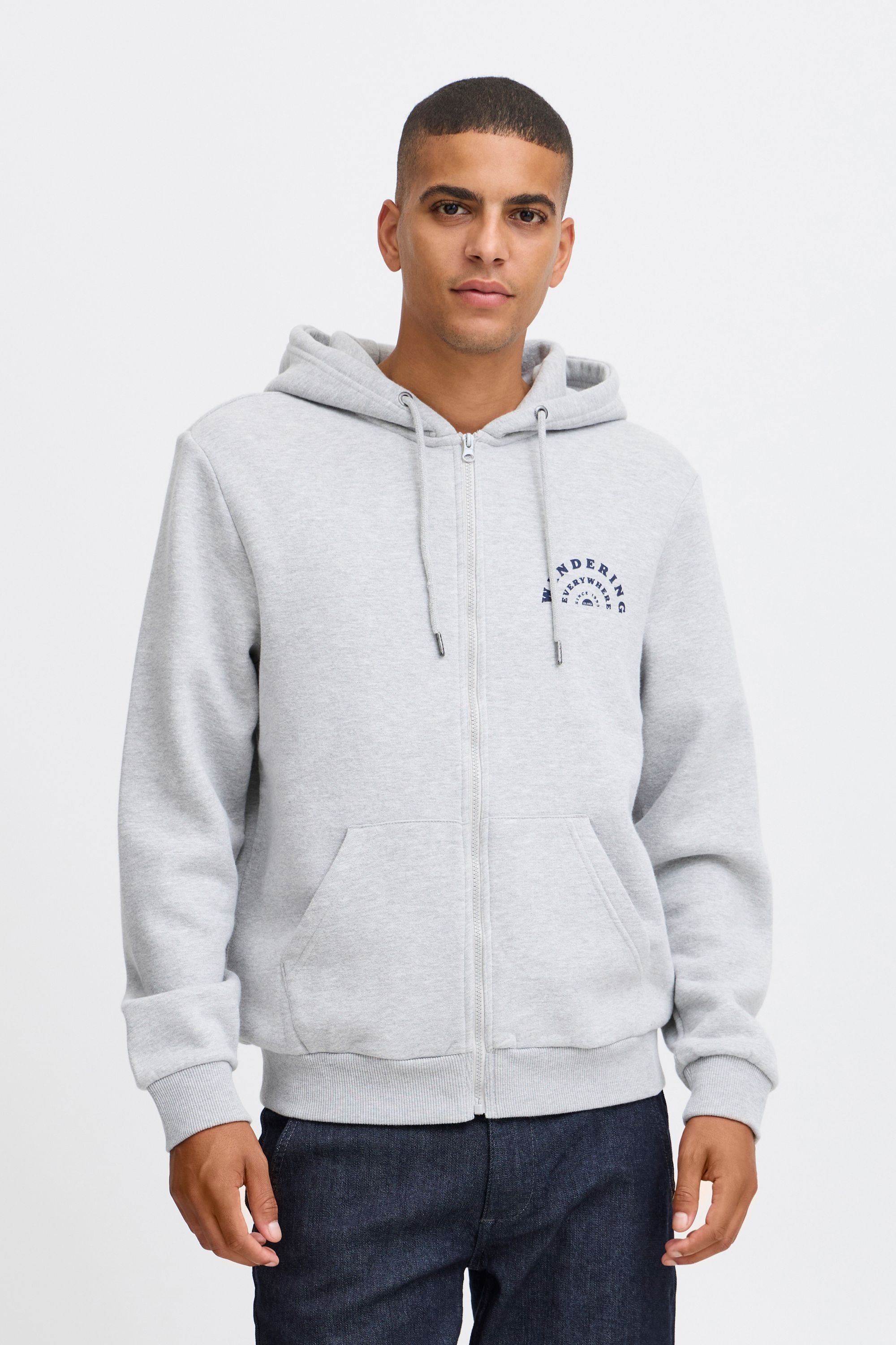 Blend Troyer "BHSweatshirt", Gemütliche Sweatjacke mit Kapuze günstig online kaufen