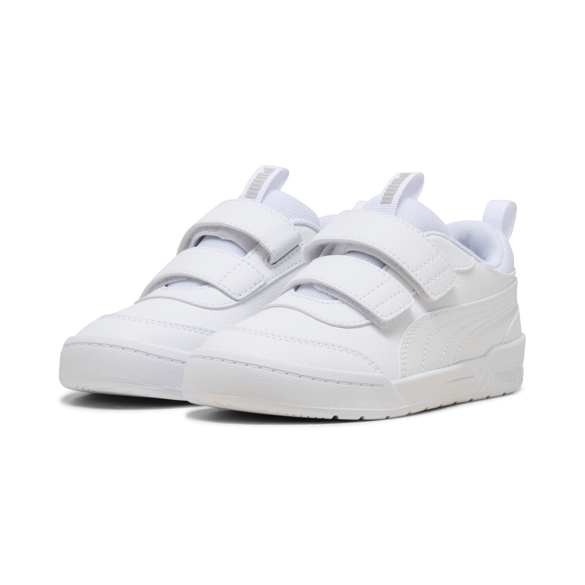 PUMA Damen Sneaker "MULTIFLEX 2 SL V PS", Gr. 33, weiß, Synthetik, Schuhe, für Kinder