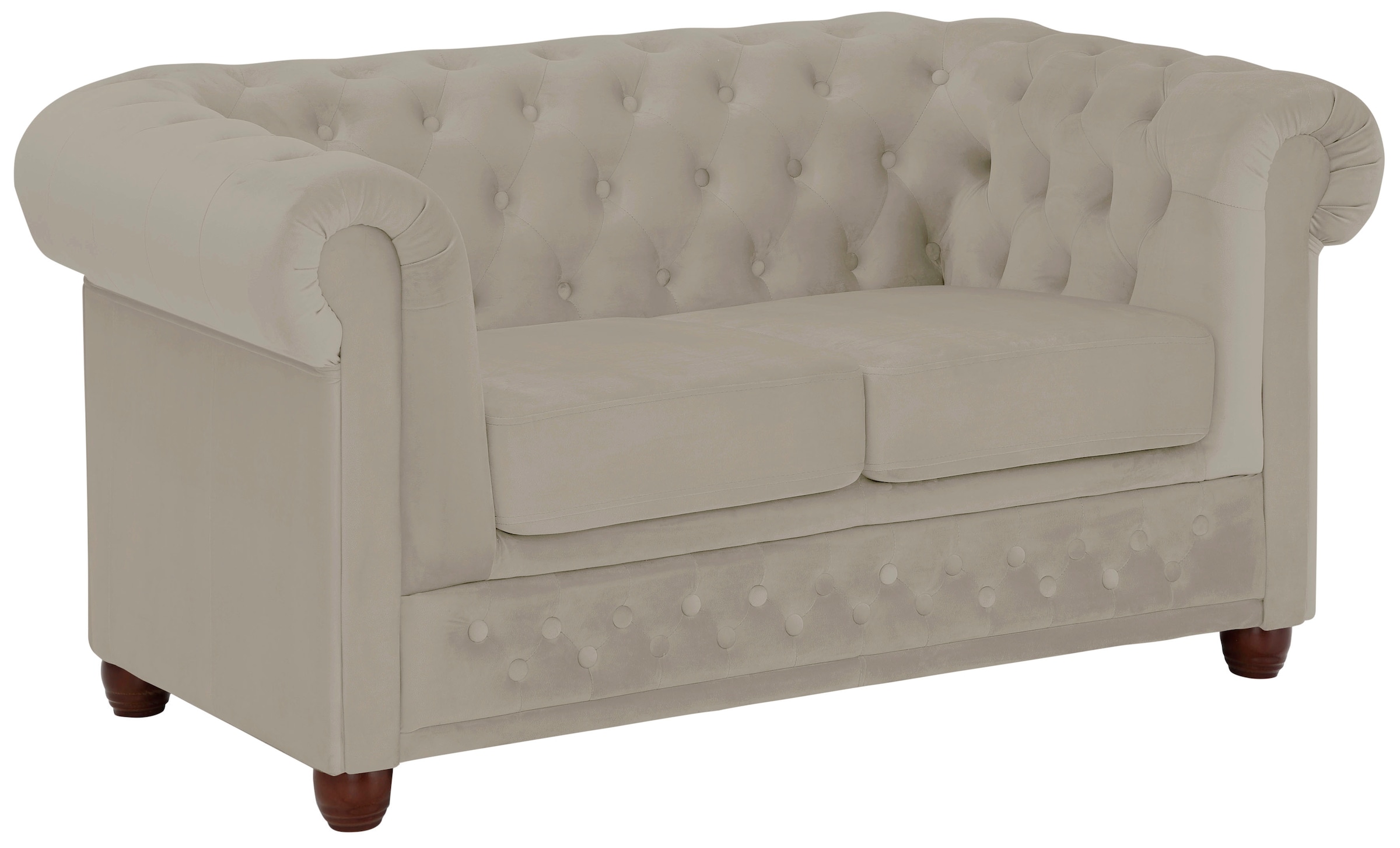 Home affaire Chesterfield-Sofa "New Castle", mit hochwertiger Knopfheftung günstig online kaufen