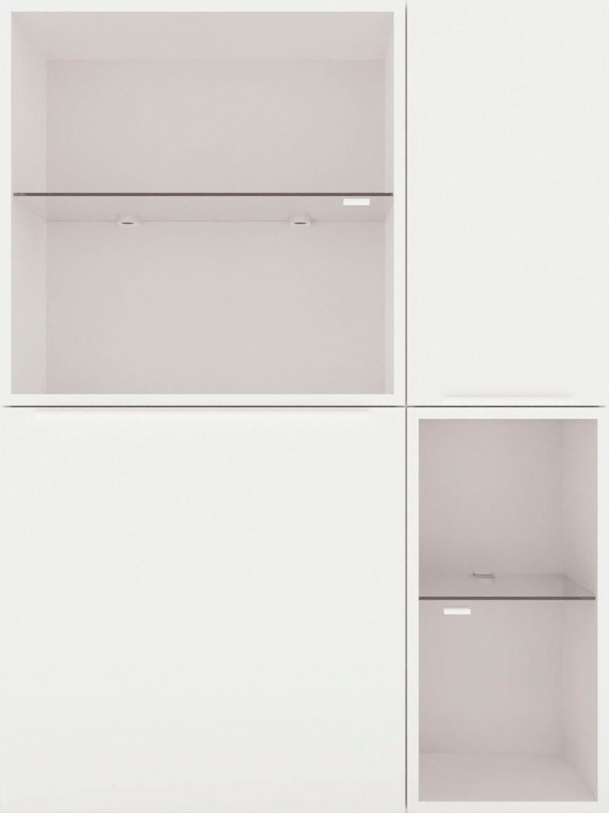 now! by hülsta Schrank-Set »touch«, (Set, 4 St.), inklusive 4 Hängeschränken mit Türen